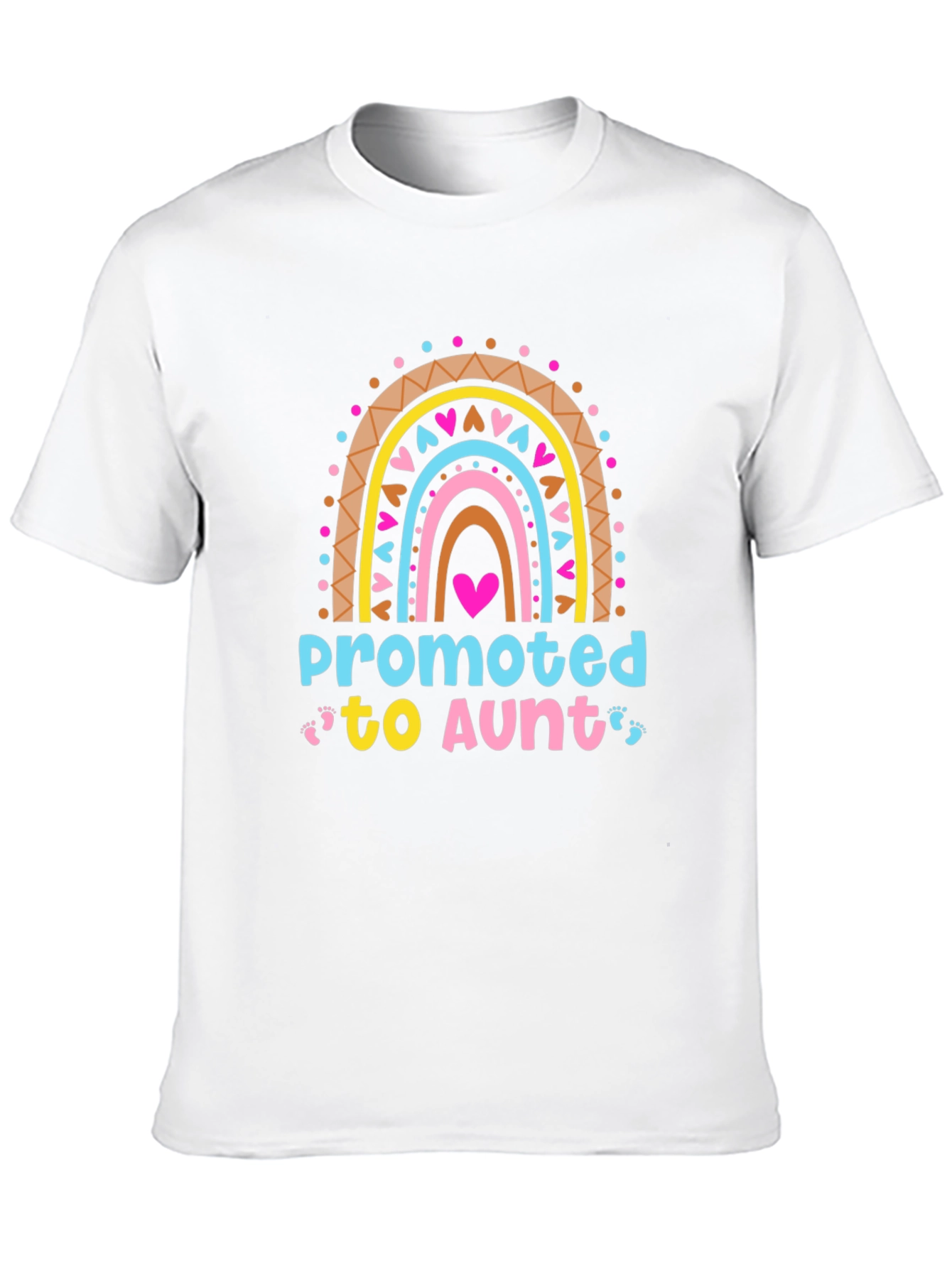 Promoted to Aunt T-Shirt - New Auntie Gift