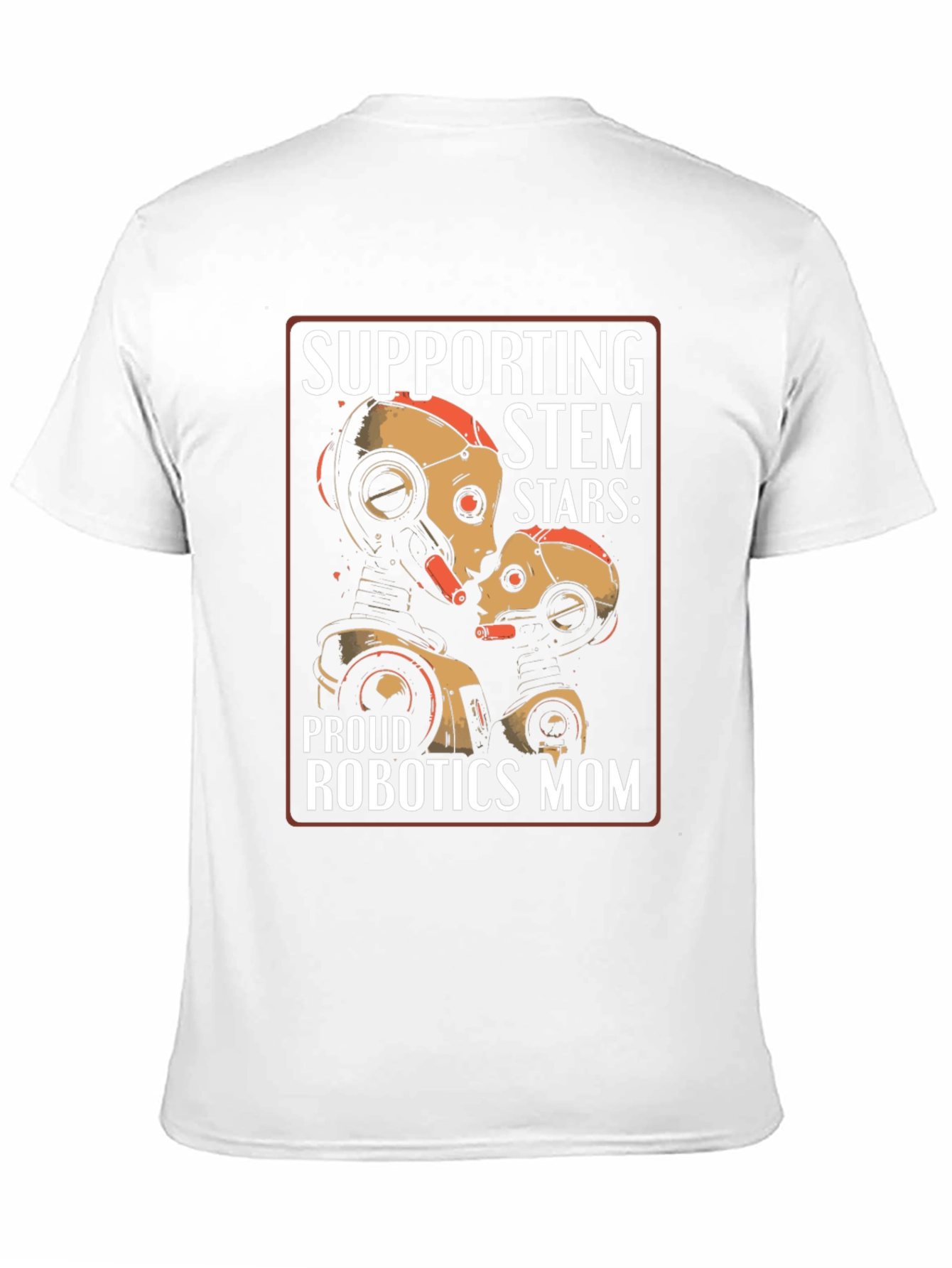 Proud Robotics Mom STEM Stars T-Shirt