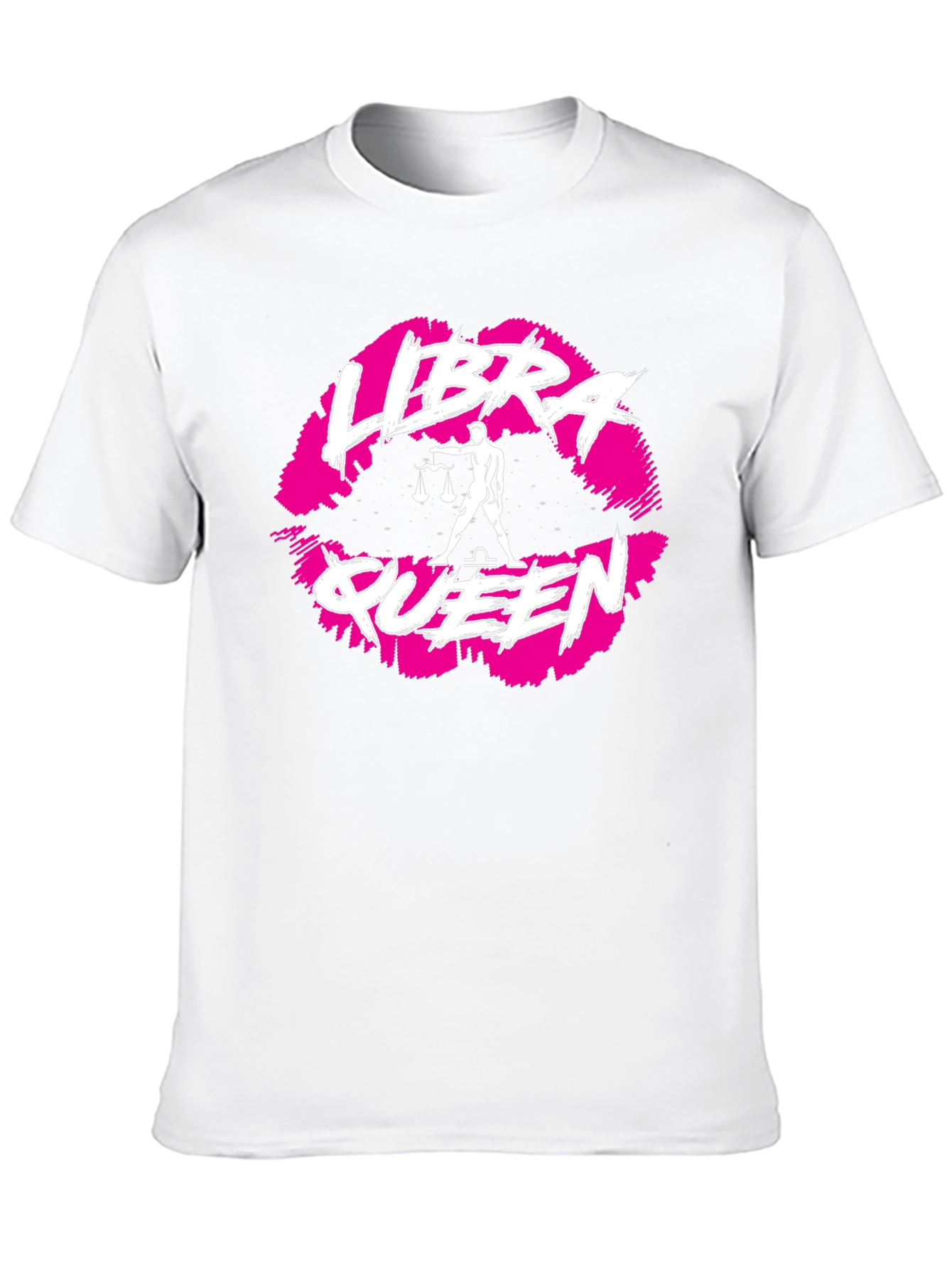 Libra Queen T-Shirt - Zodiac Astrology Design