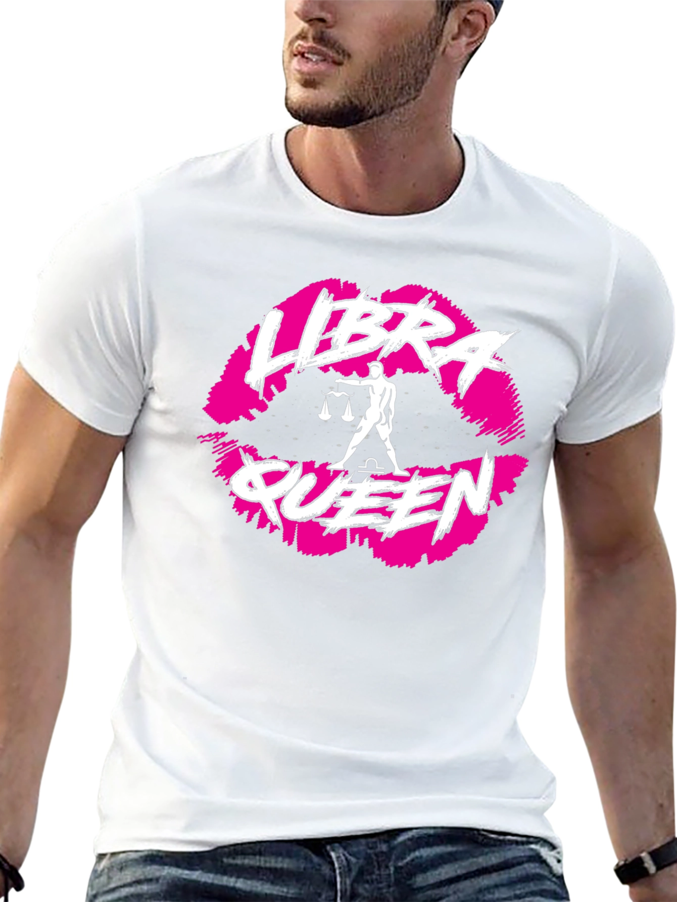 Libra Queen T-Shirt - Zodiac Astrology Design