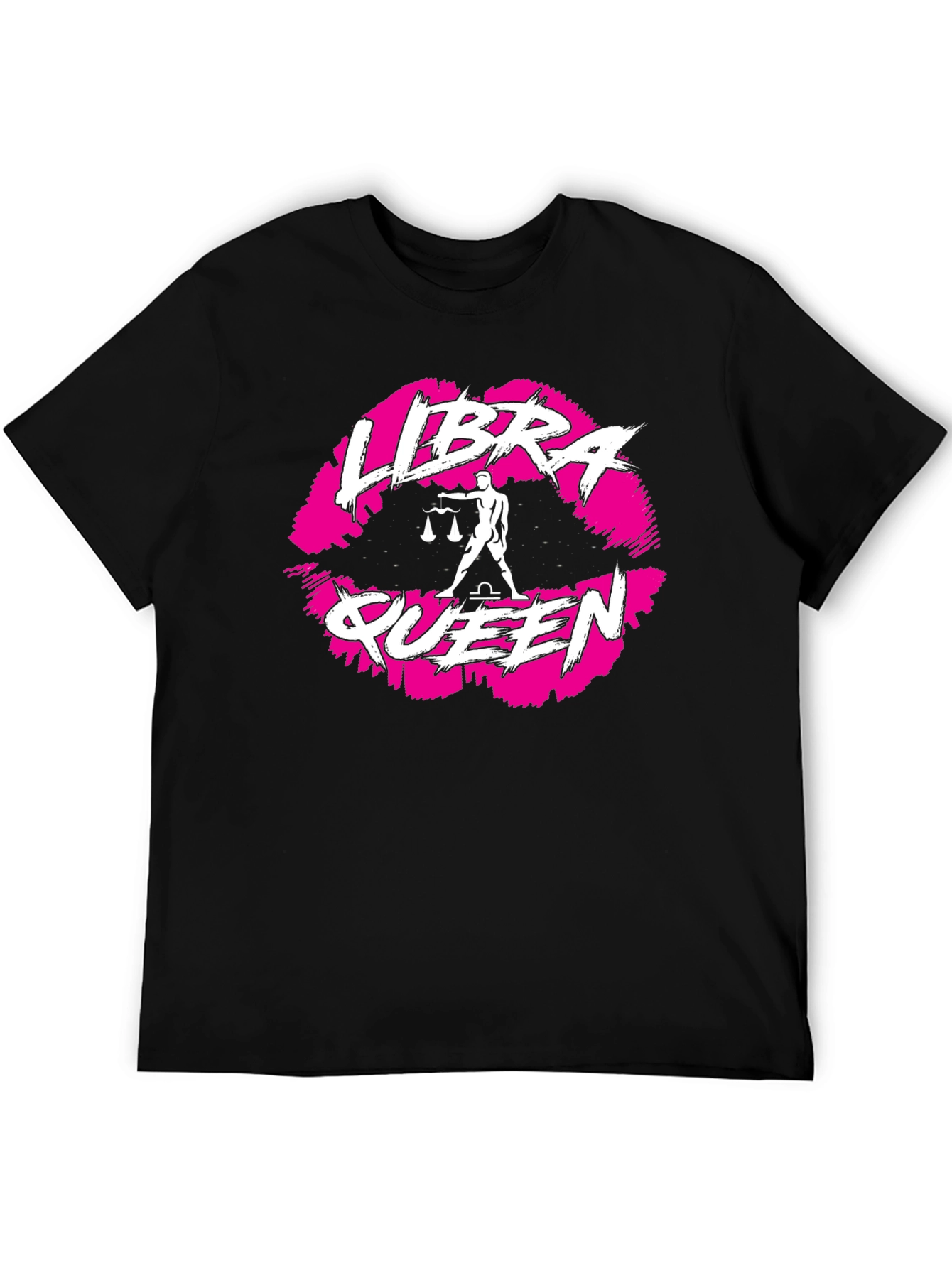 Libra Queen T-Shirt - Zodiac Astrology Design