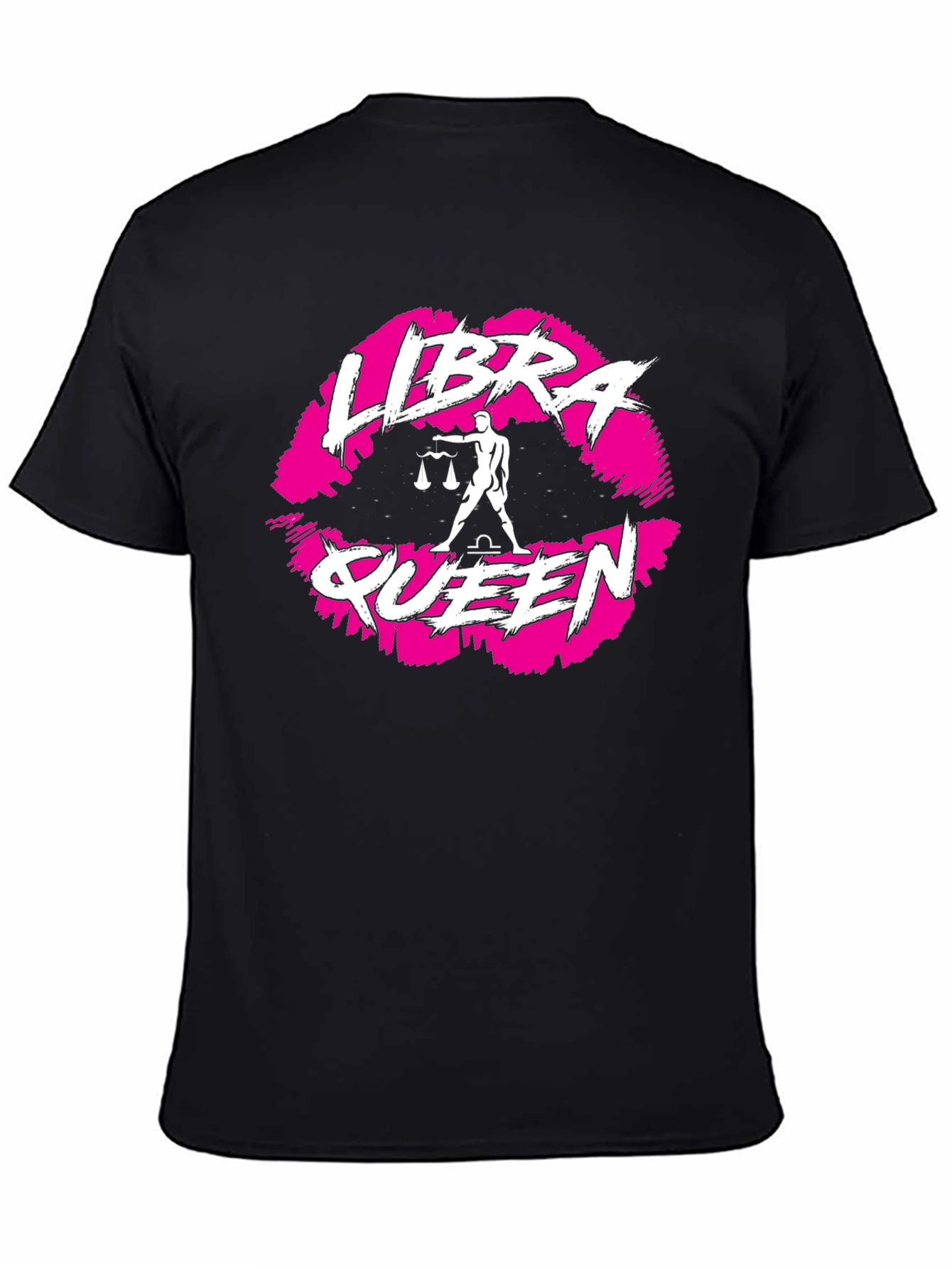 Libra Queen T-Shirt - Zodiac Astrology Design