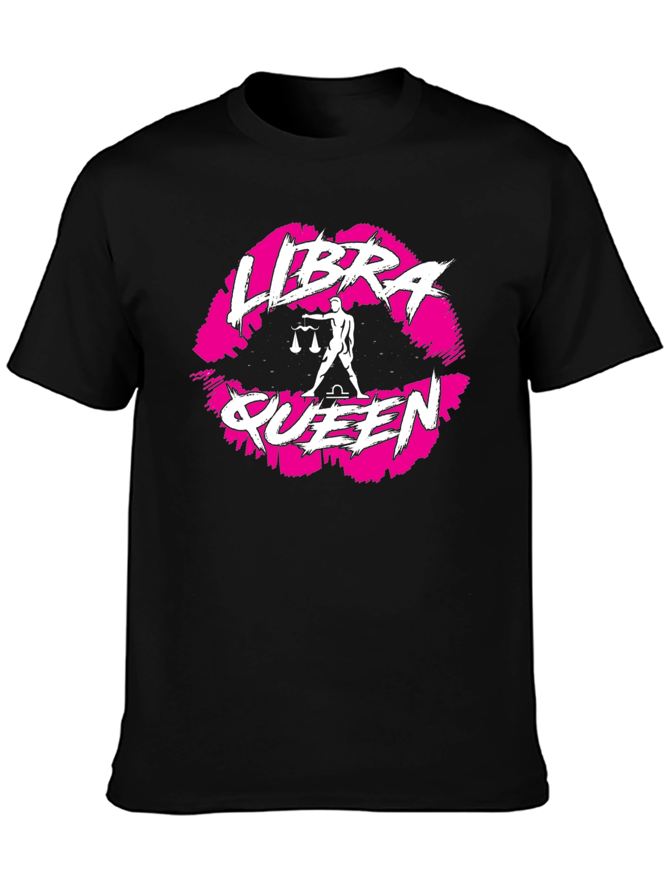 Libra Queen T-Shirt - Zodiac Astrology Design