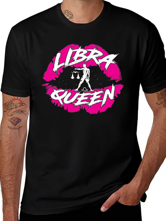 Libra Queen T-Shirt - Zodiac Astrology Design