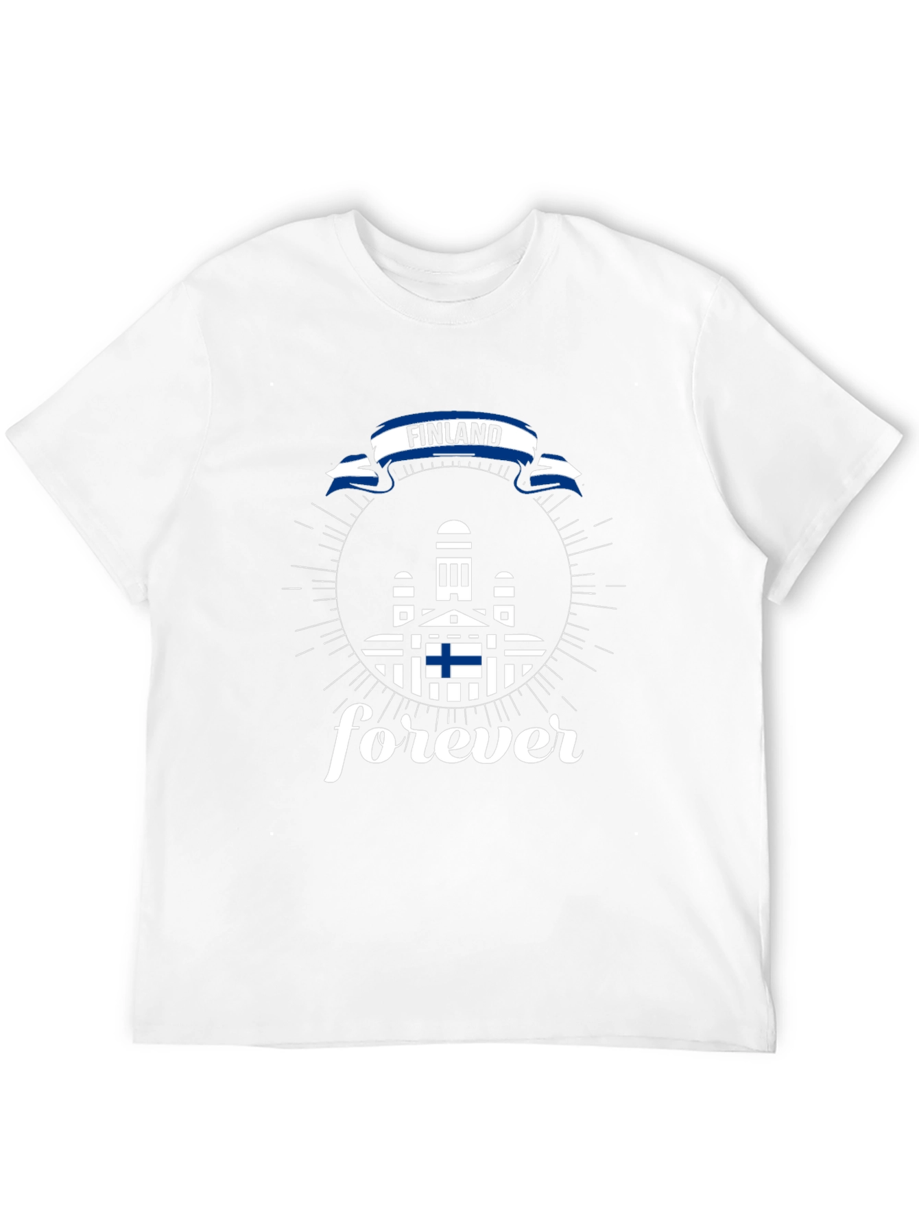 Finland Forever T-Shirt - Black Cotton Tee