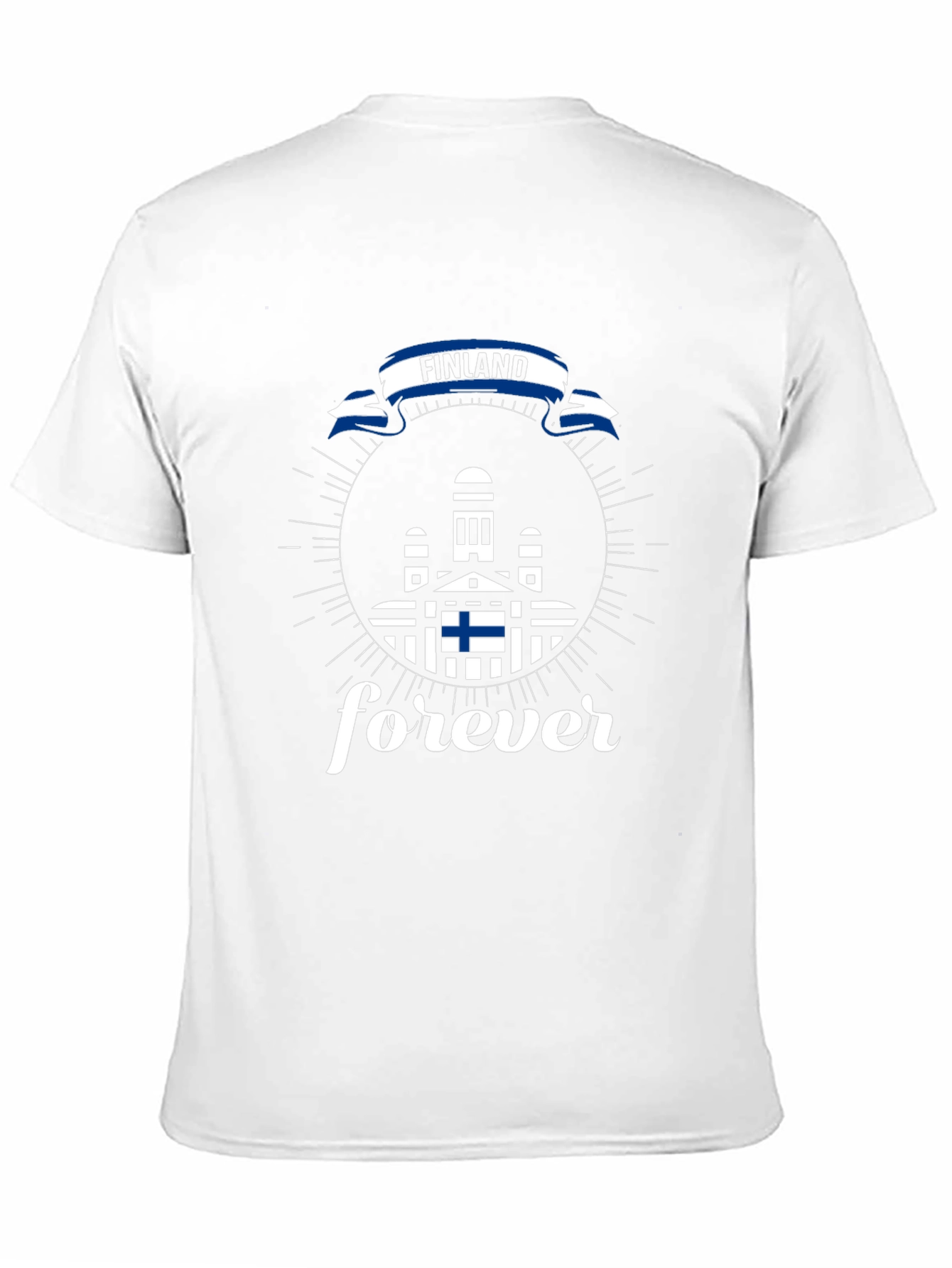 Finland Forever T-Shirt - Black Cotton Tee