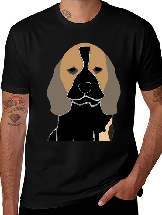 Dog Graphic Tee - Unique Canine Design