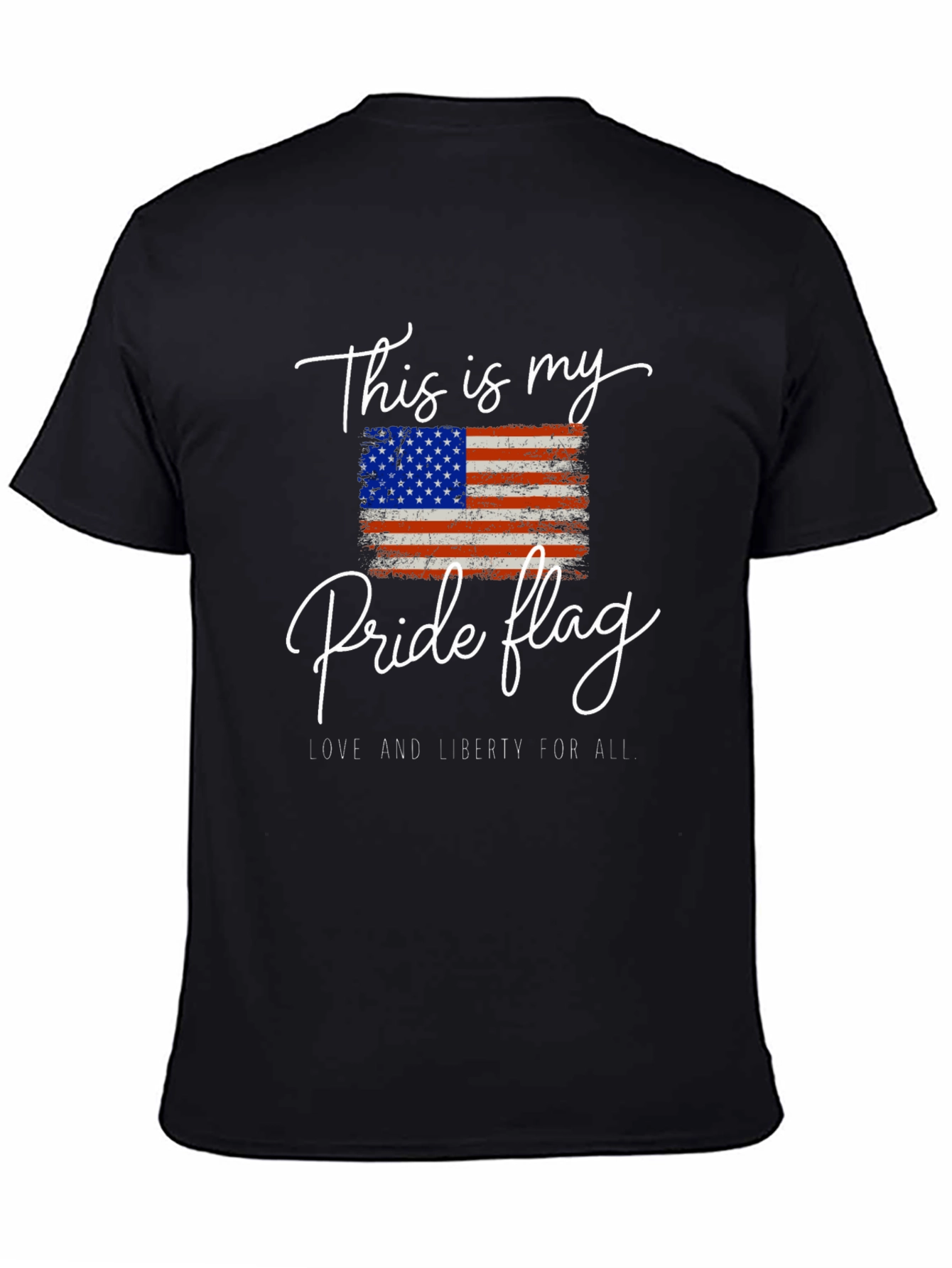 Pride Flag Graphic Tee