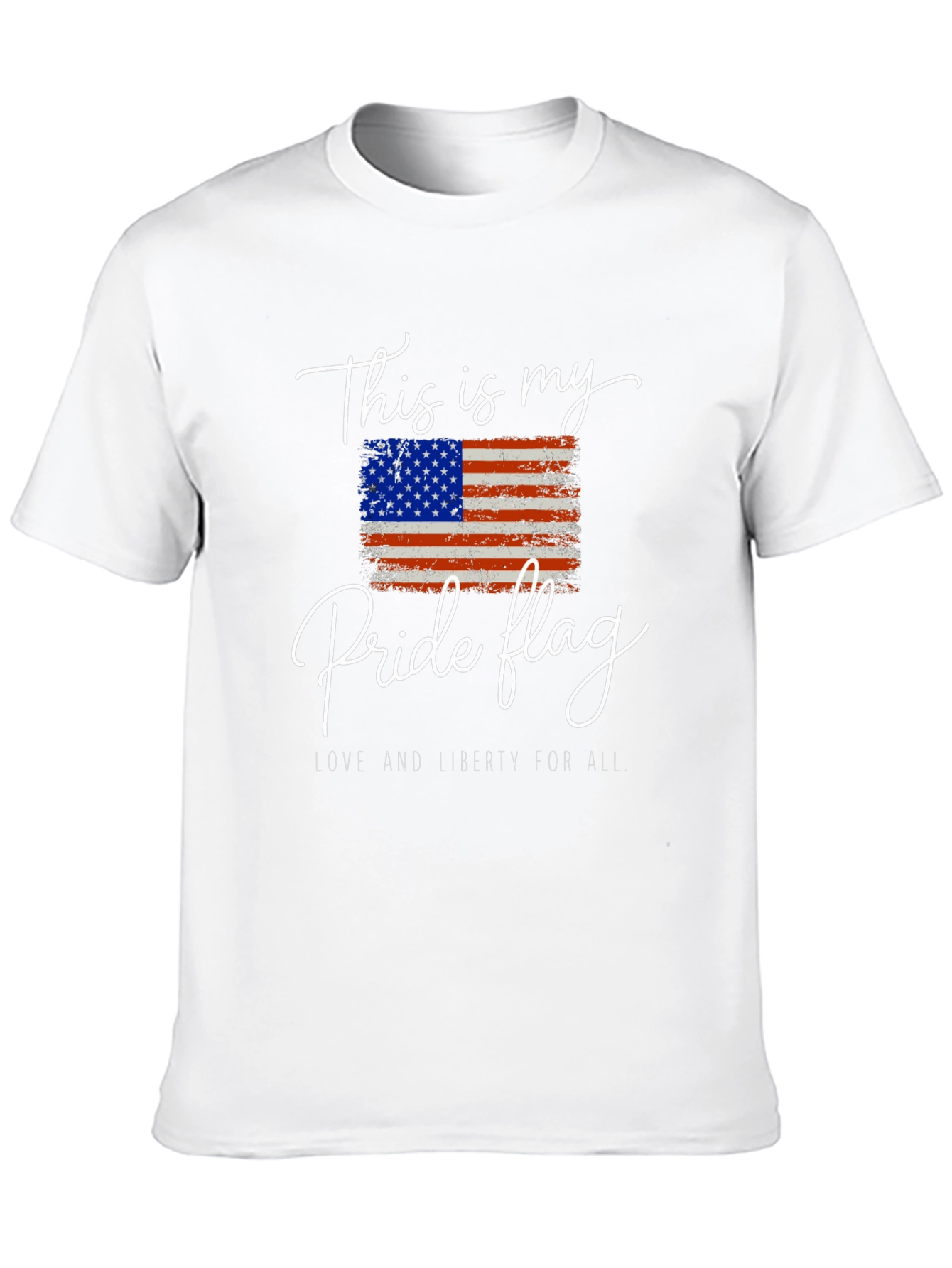 Pride Flag Graphic Tee