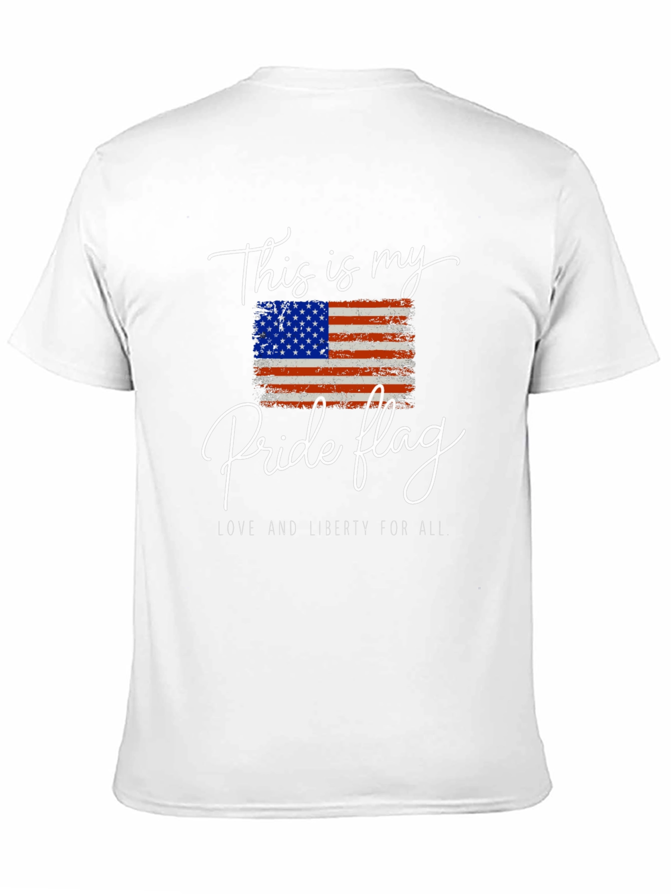Pride Flag Graphic Tee