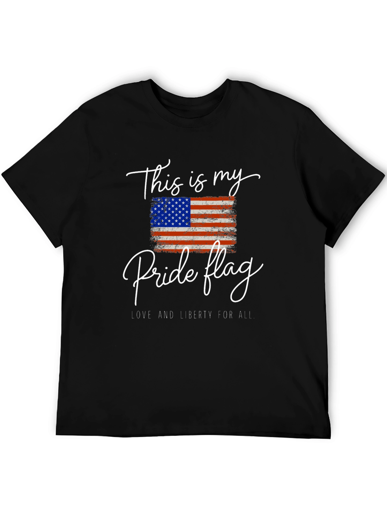 Pride Flag Graphic Tee