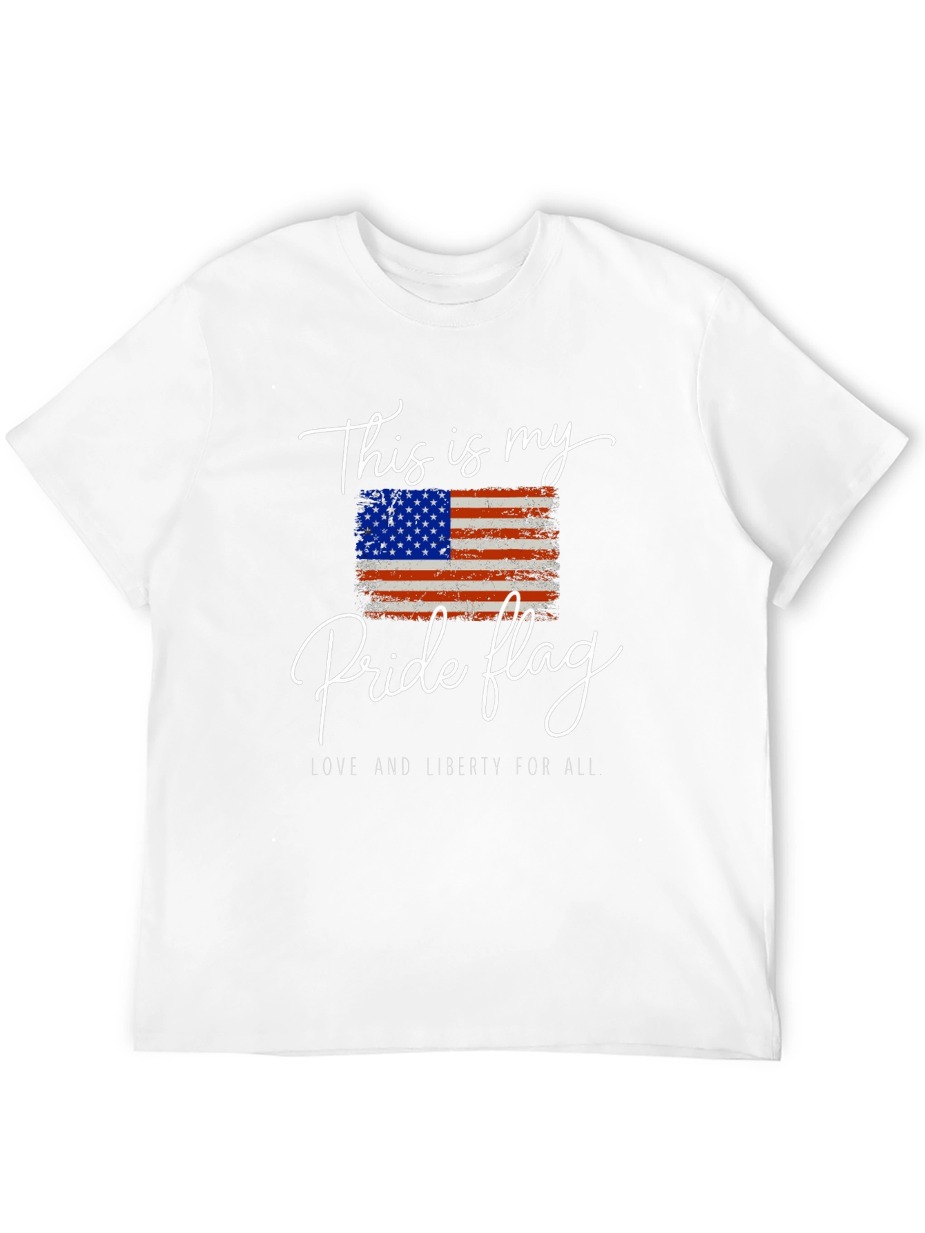 Pride Flag Graphic Tee