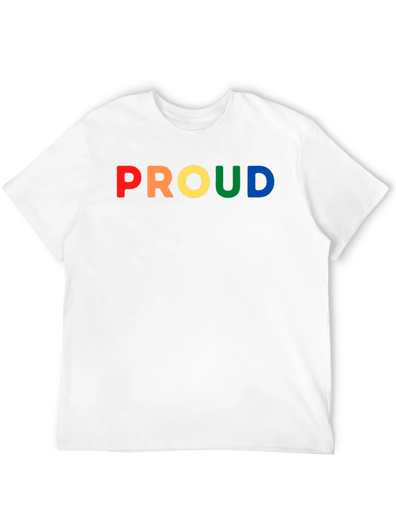 Rainbow Proud Graphic T-Shirt - Pride LGBTQ+ Apparel