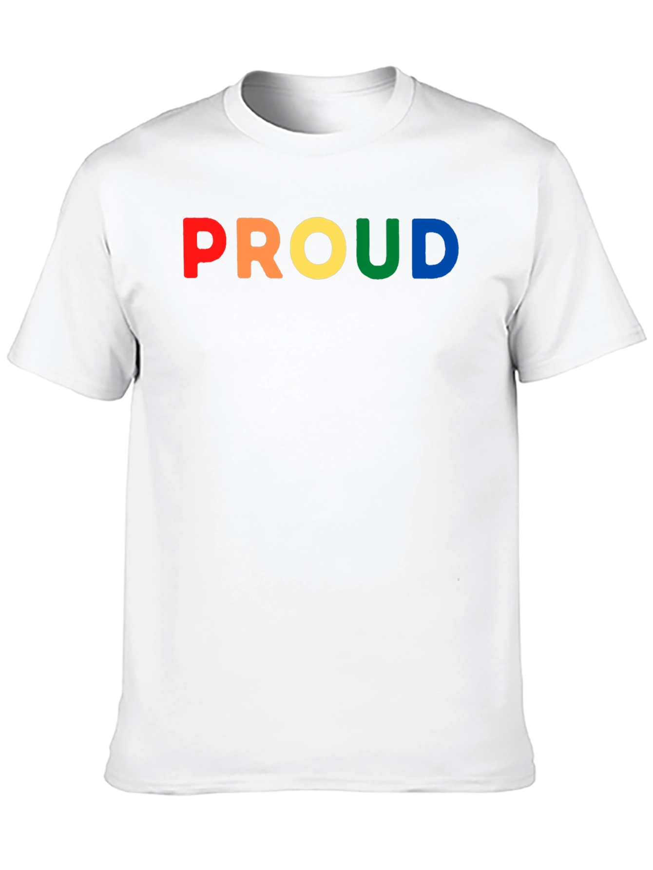Rainbow Proud Graphic T-Shirt - Pride LGBTQ+ Apparel