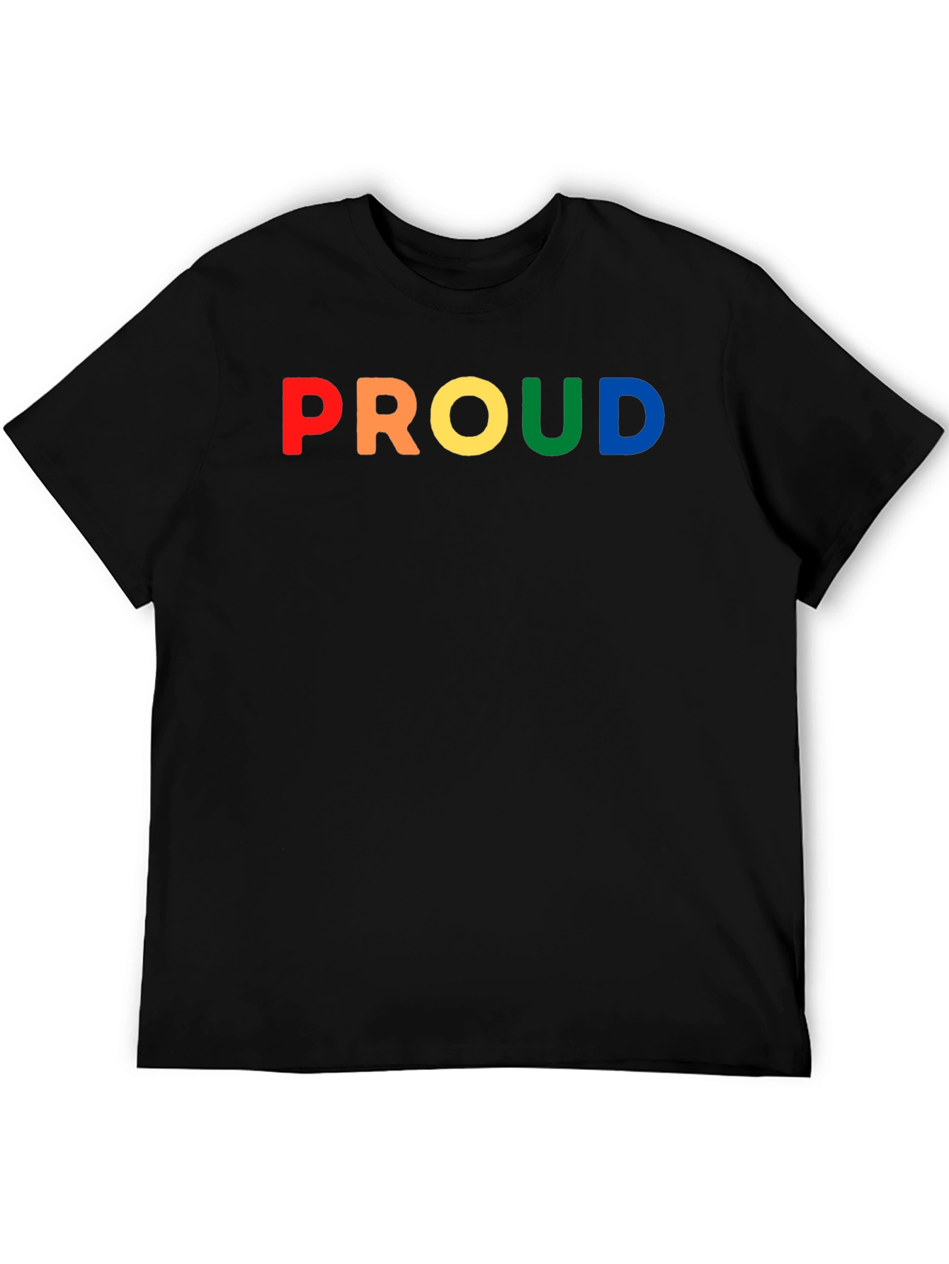 Rainbow Proud Graphic T-Shirt - Pride LGBTQ+ Apparel
