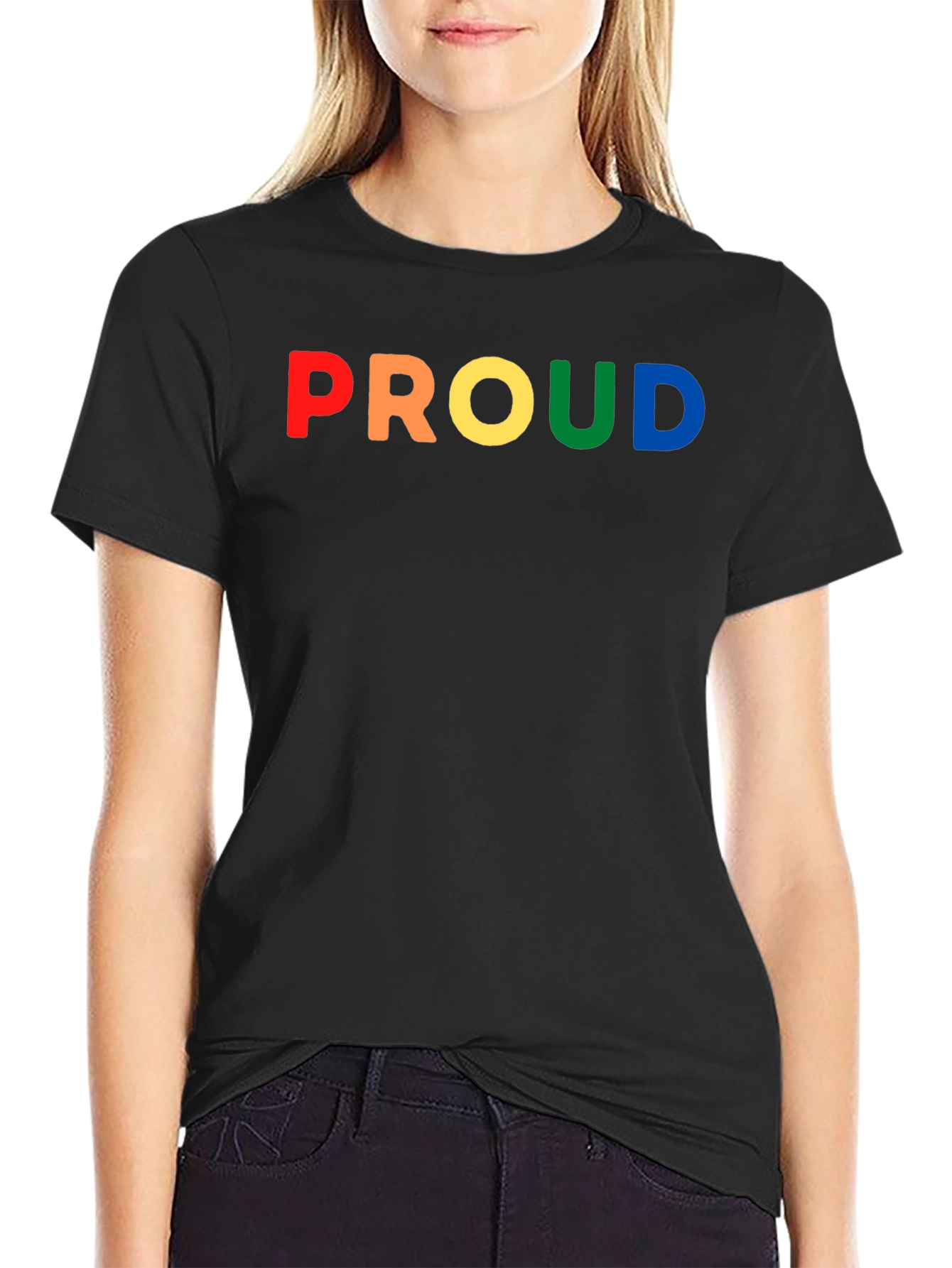 Rainbow Proud Graphic T-Shirt - Pride LGBTQ+ Apparel