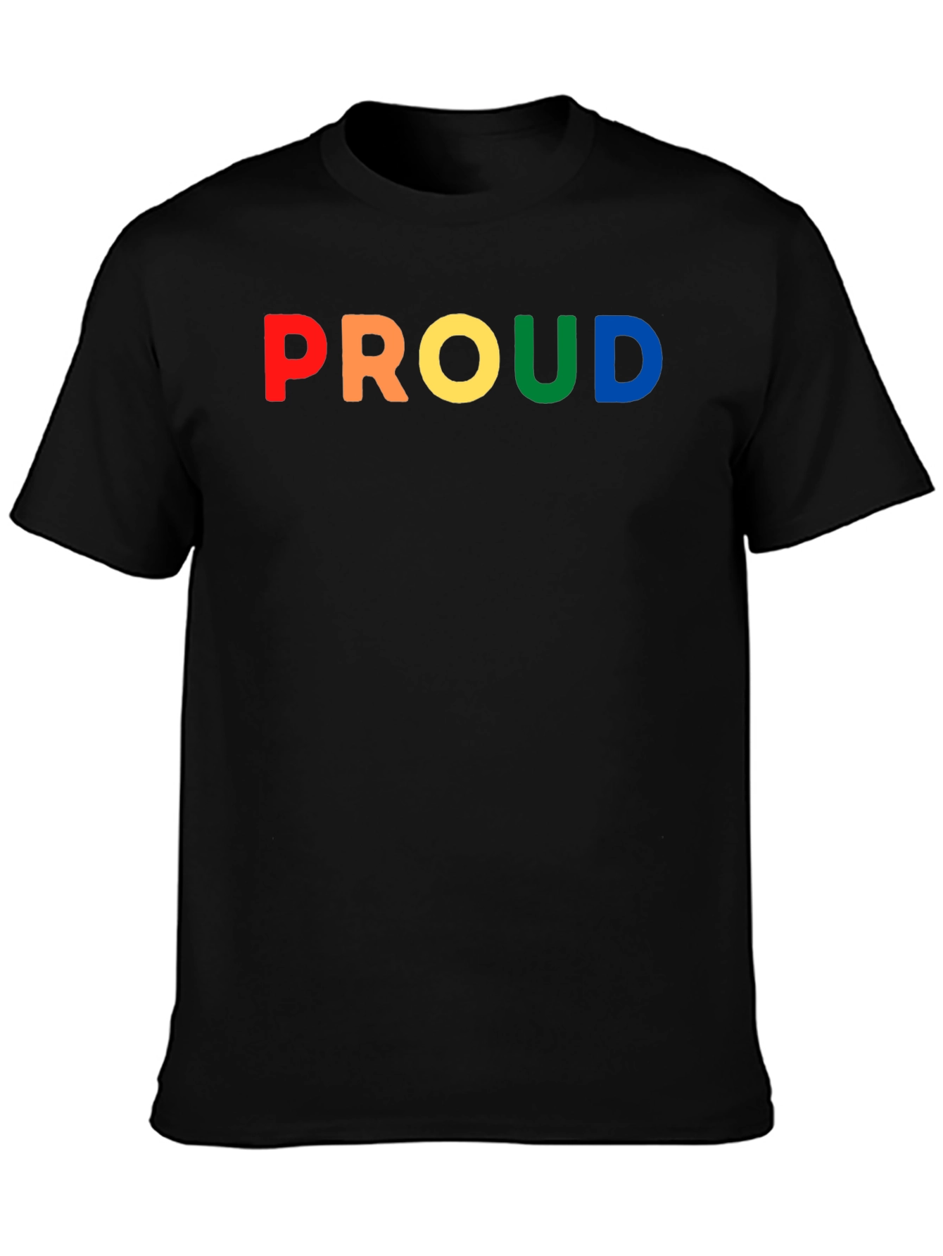 Rainbow Proud Graphic T-Shirt - Pride LGBTQ+ Apparel