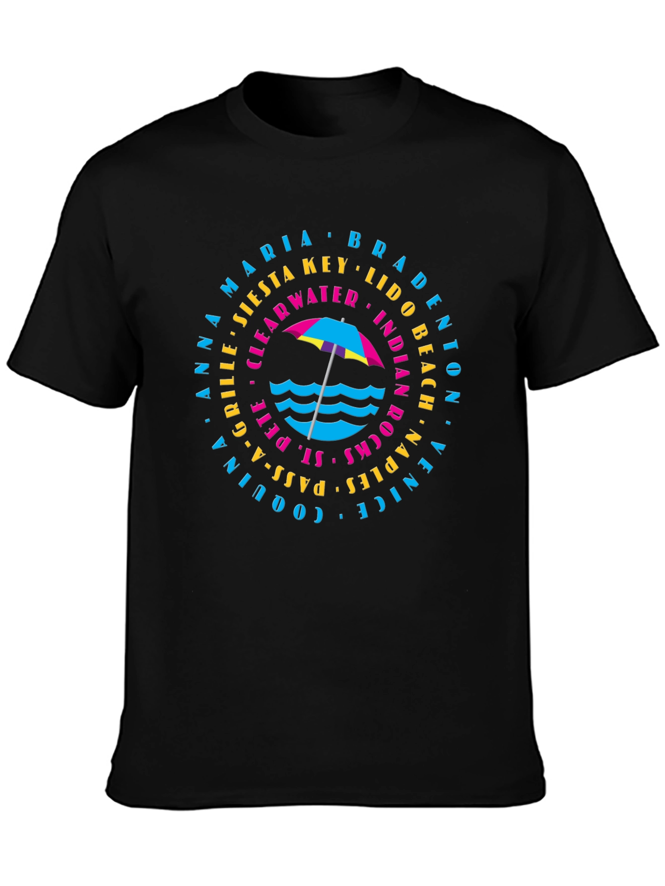 Florida Beach Towns T-Shirt