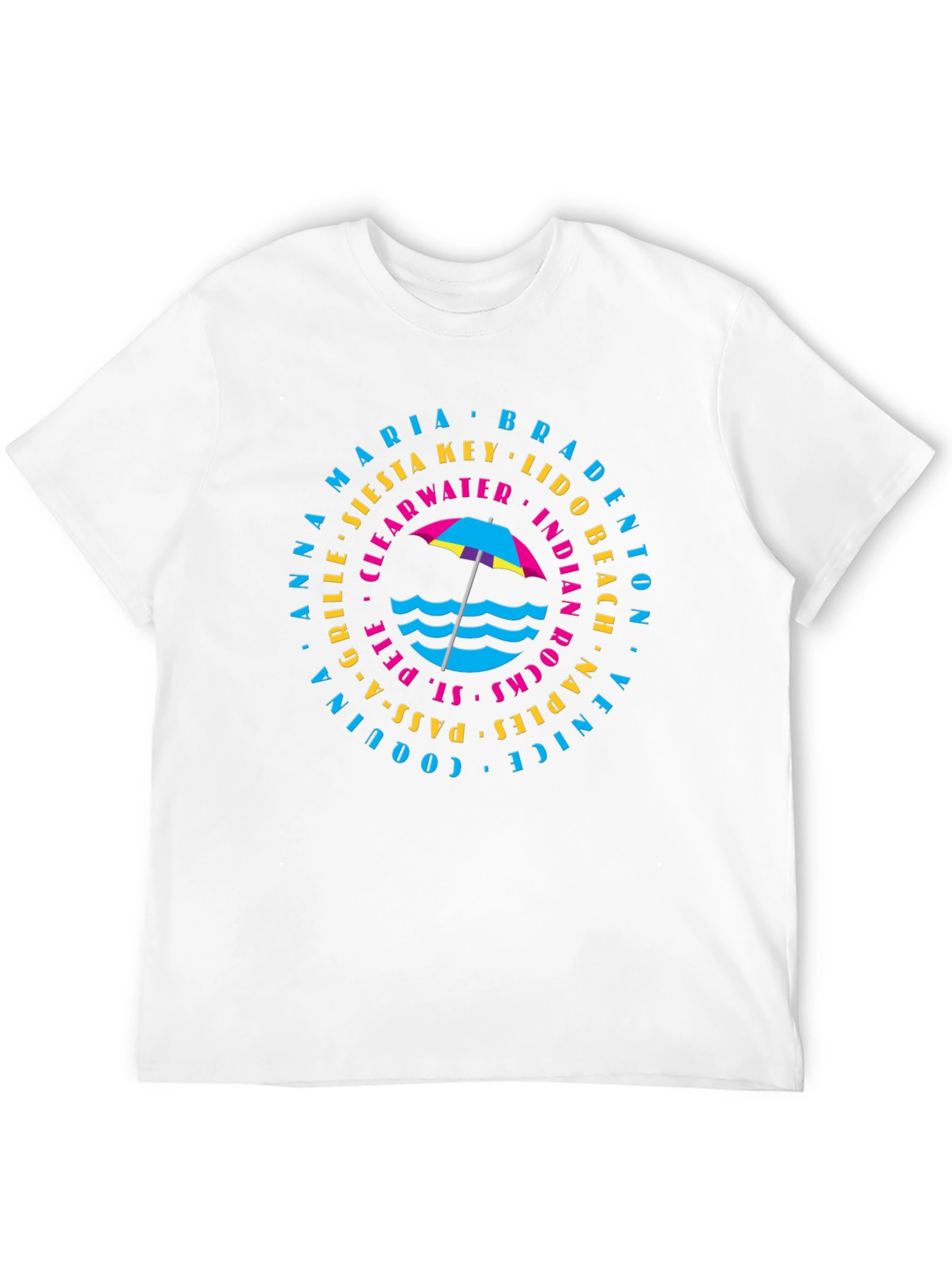 Florida Beach Towns T-Shirt