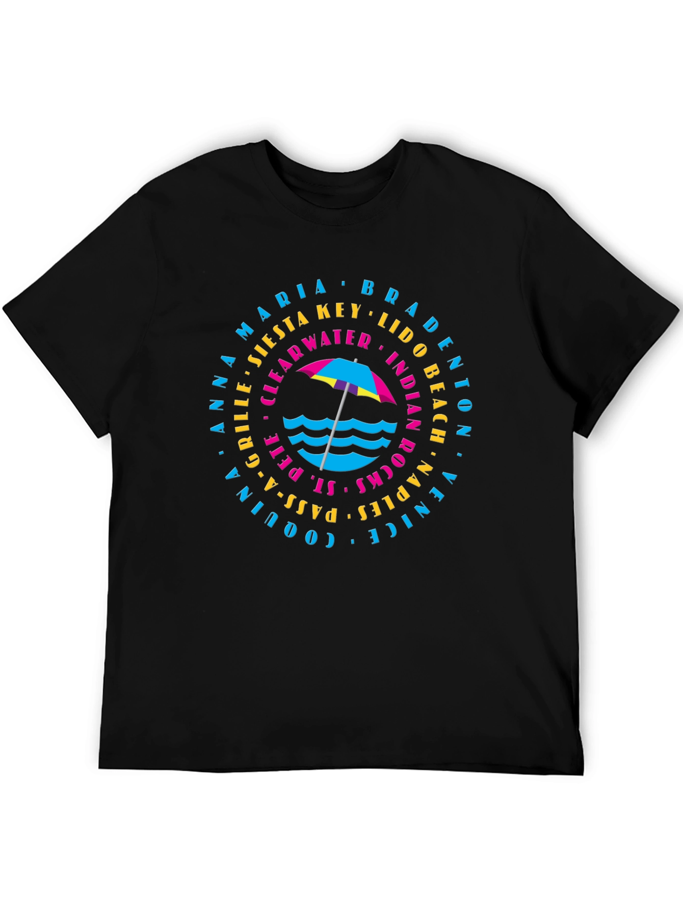 Florida Beach Towns T-Shirt