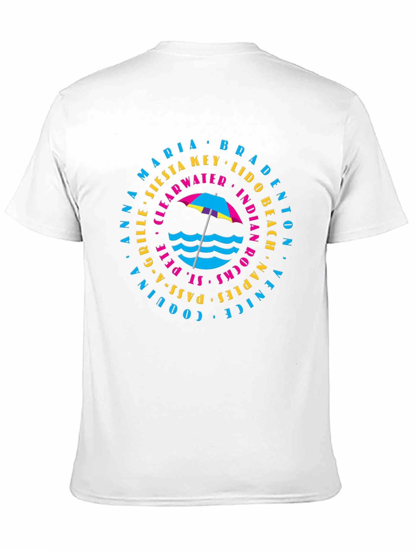 Florida Beach Towns T-Shirt