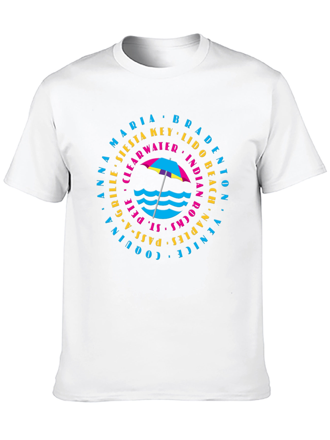 Florida Beach Towns T-Shirt