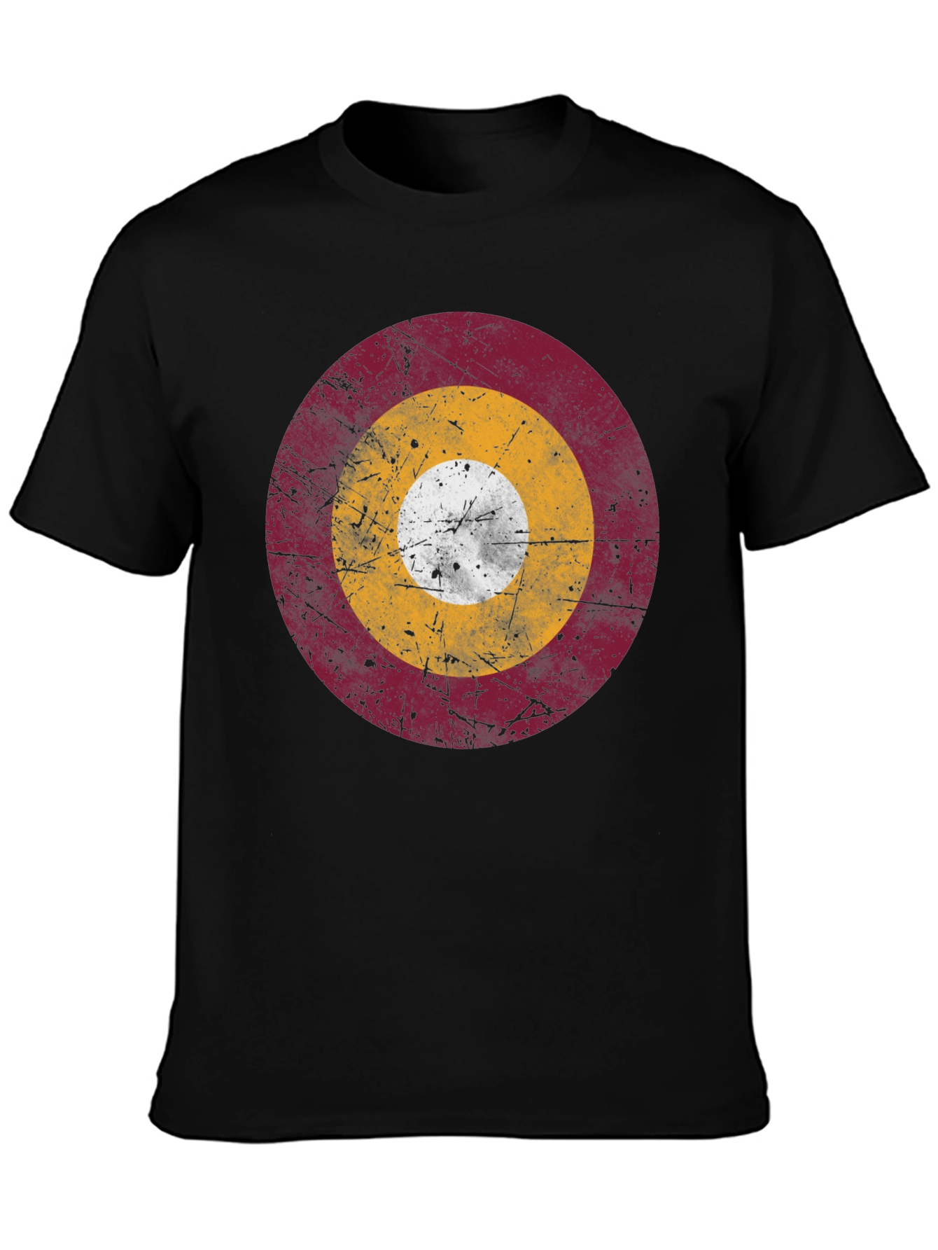 Target Graphic Tee - Retro Style Black T-Shirt
