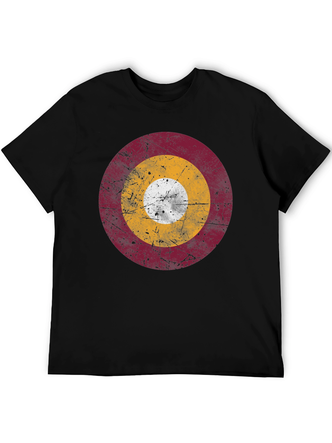 Target Graphic Tee - Retro Style Black T-Shirt