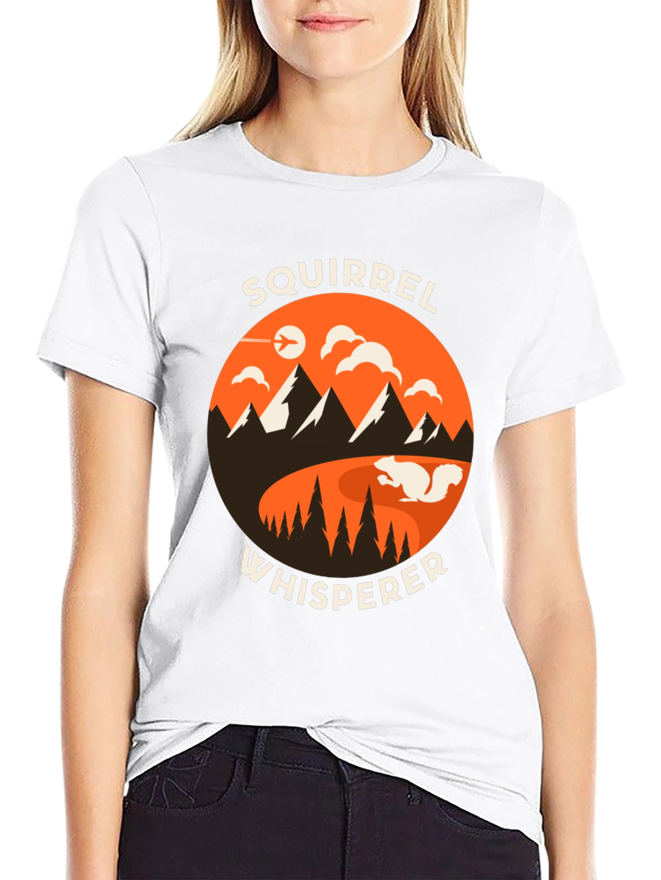 Squirrel Whisperer Graphic Tee - Nature Lover T-Shirt