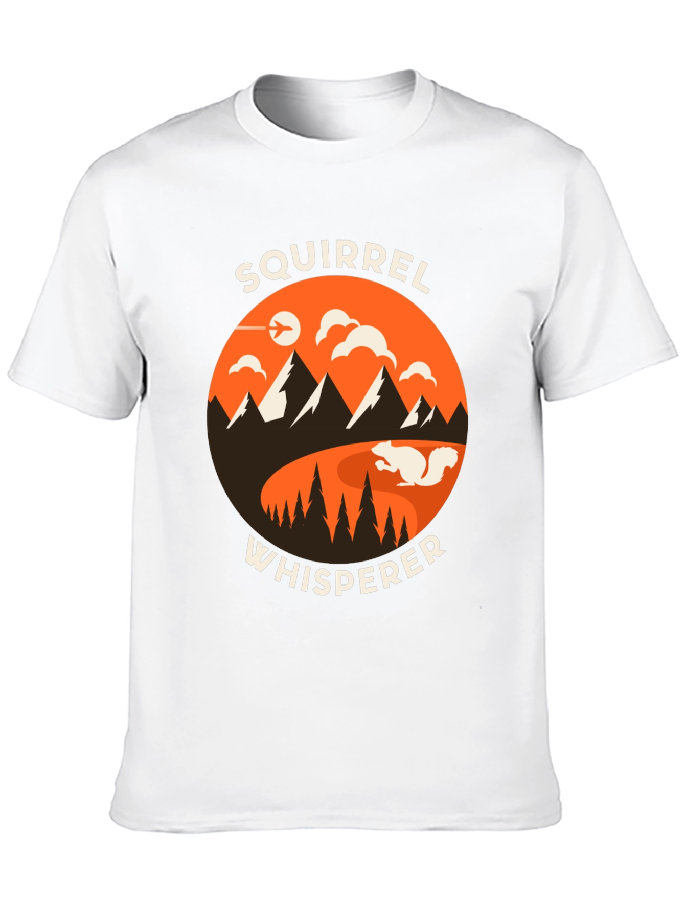 Squirrel Whisperer Graphic Tee - Nature Lover T-Shirt