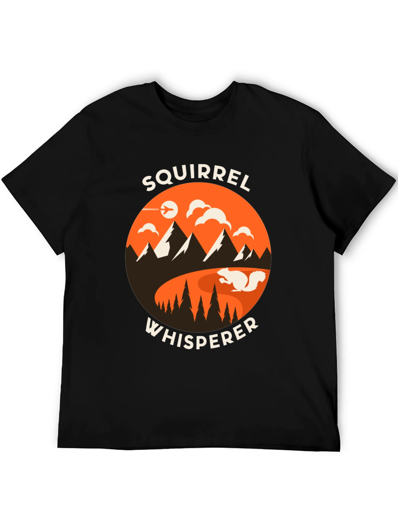 Squirrel Whisperer Graphic Tee - Nature Lover T-Shirt