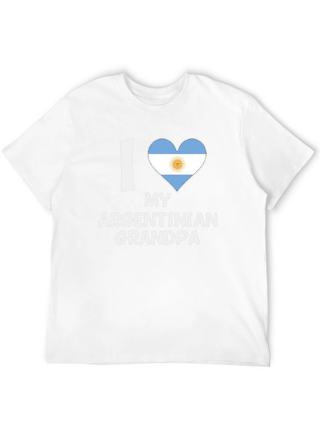 I Love My Argentinian Grandpa T-Shirt