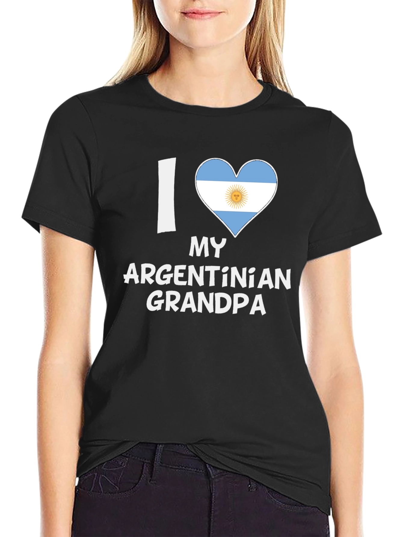 I Love My Argentinian Grandpa T-Shirt