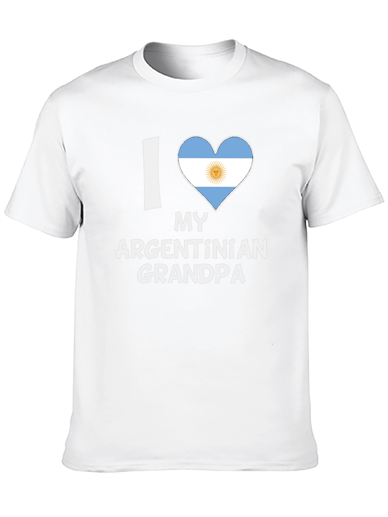 I Love My Argentinian Grandpa T-Shirt