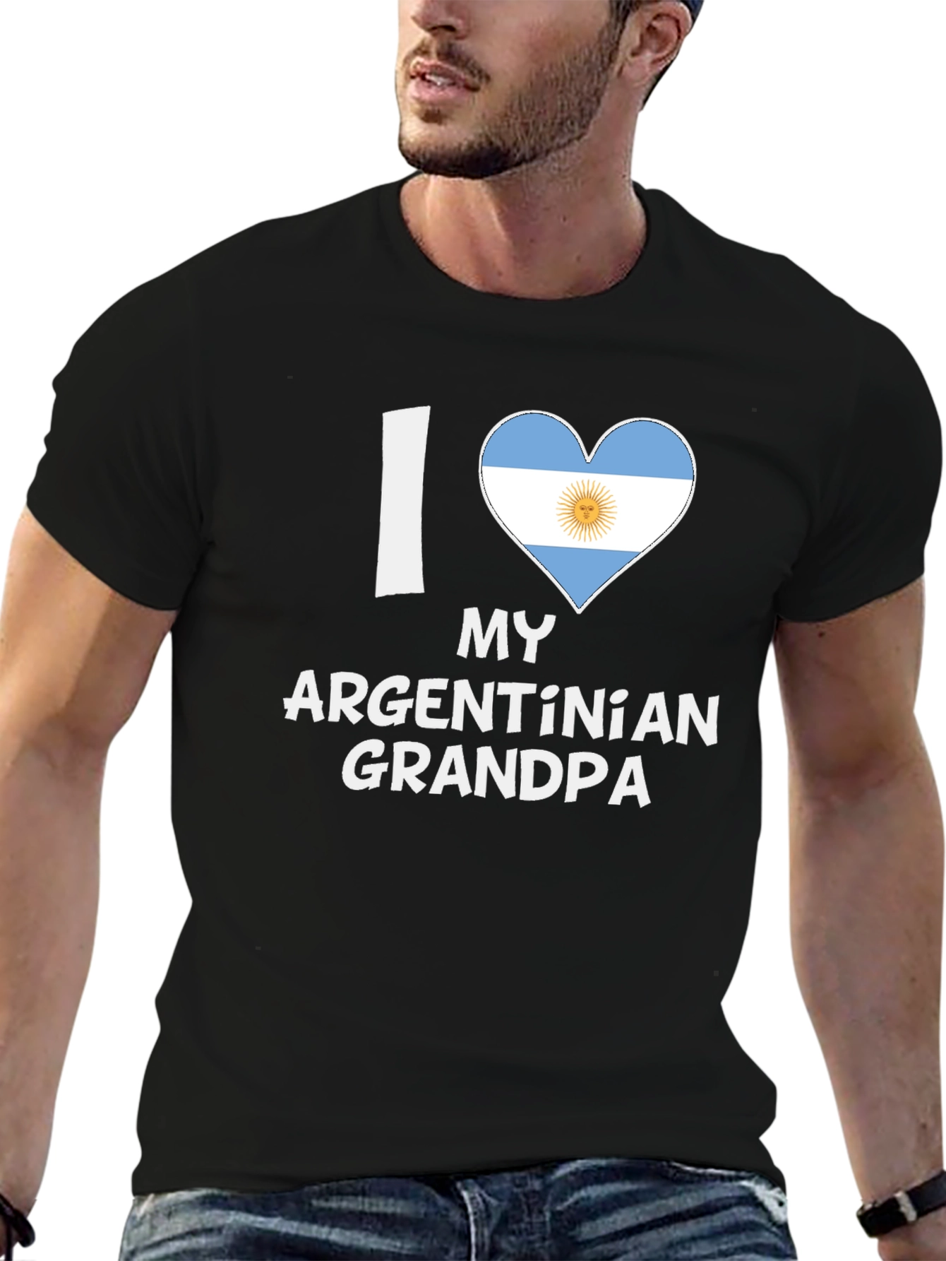 I Love My Argentinian Grandpa T-Shirt
