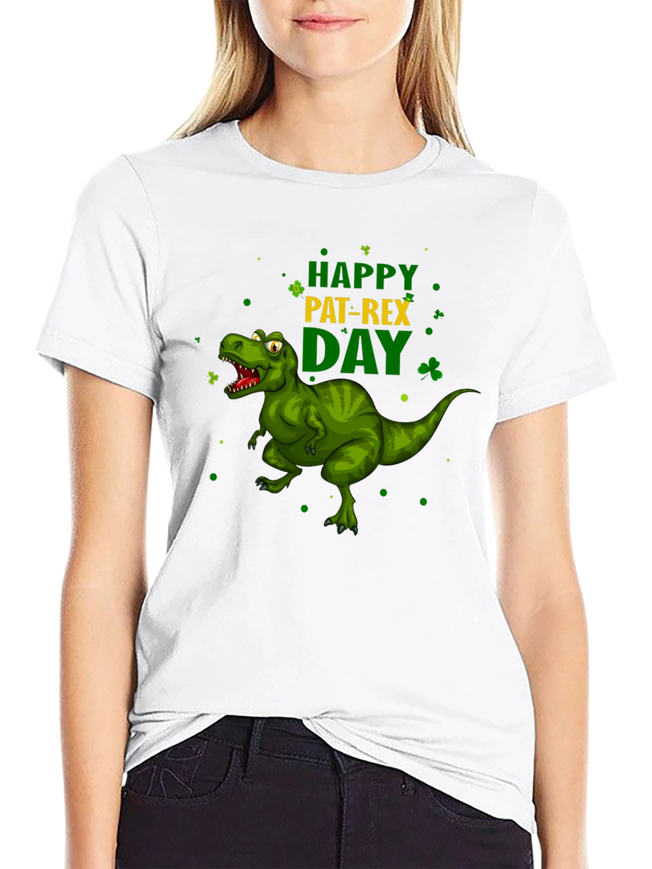 Happy Pat-Rex Day St. Patricks T-Shirt