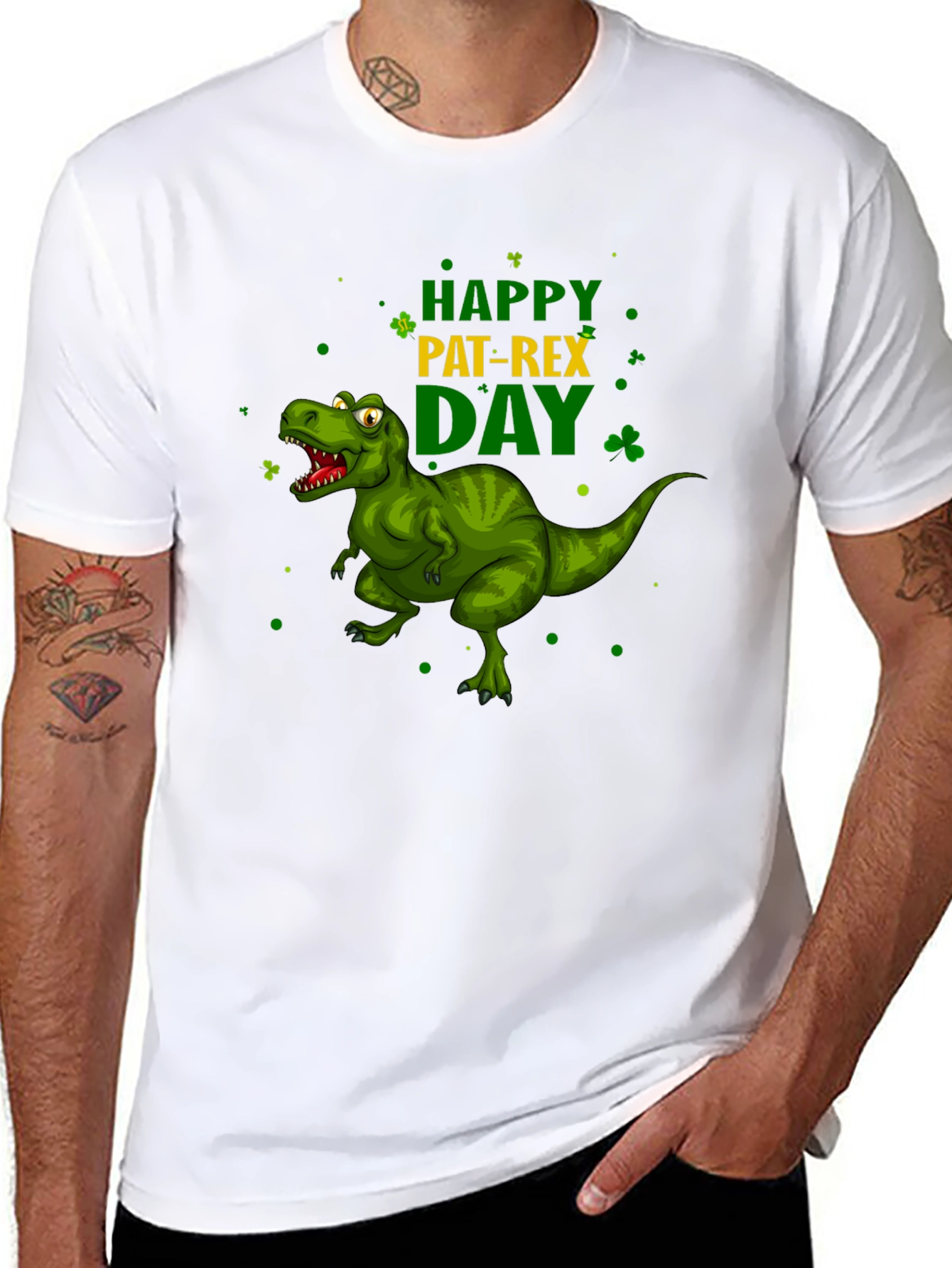 Happy Pat-Rex Day St. Patricks T-Shirt