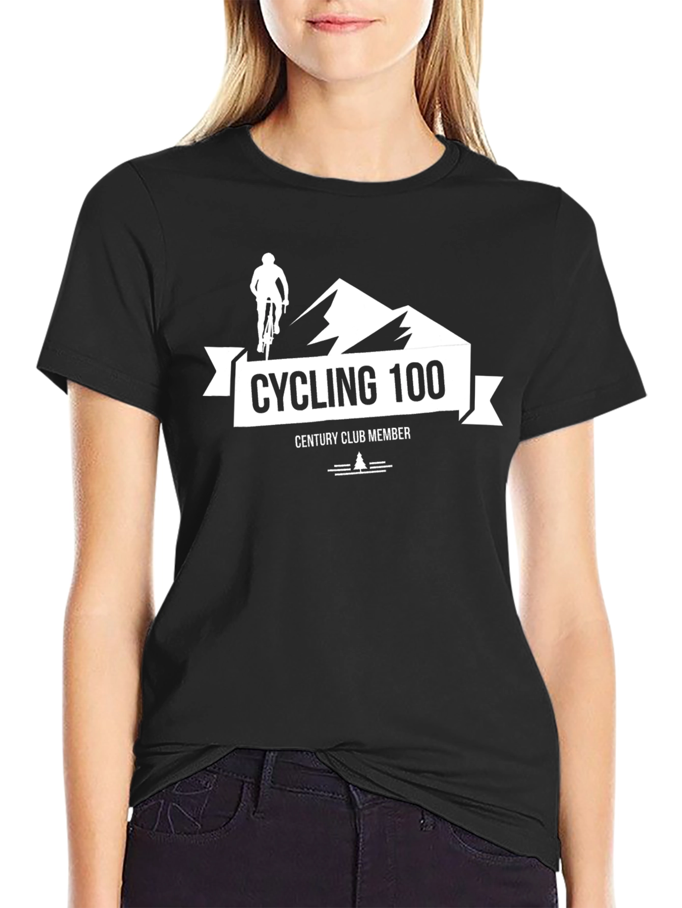 Cycling 100 T-Shirt - Century Club Member