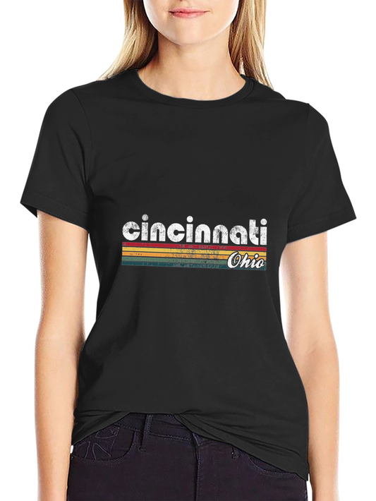 Cincinnati Ohio Retro T-Shirt