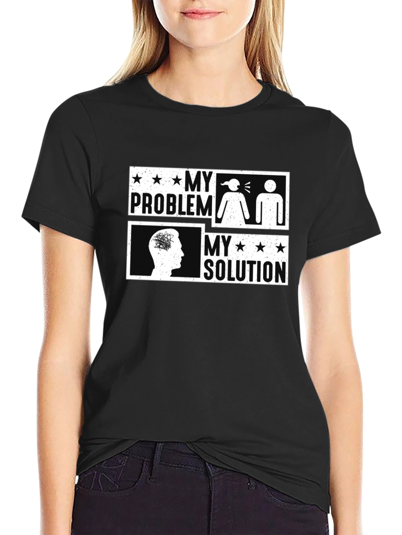My Problem My Solution Graphic Tee