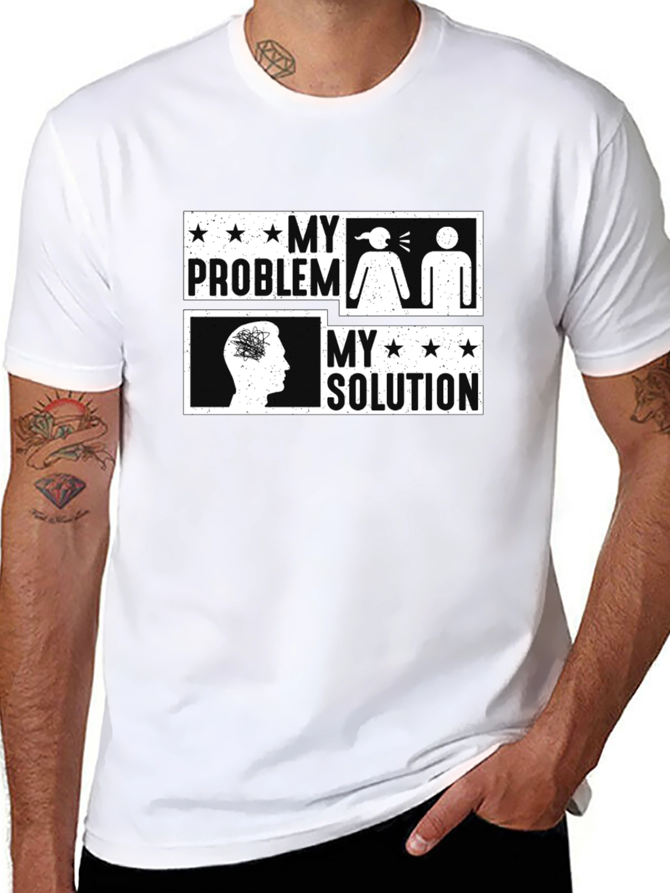 My Problem My Solution Graphic Tee