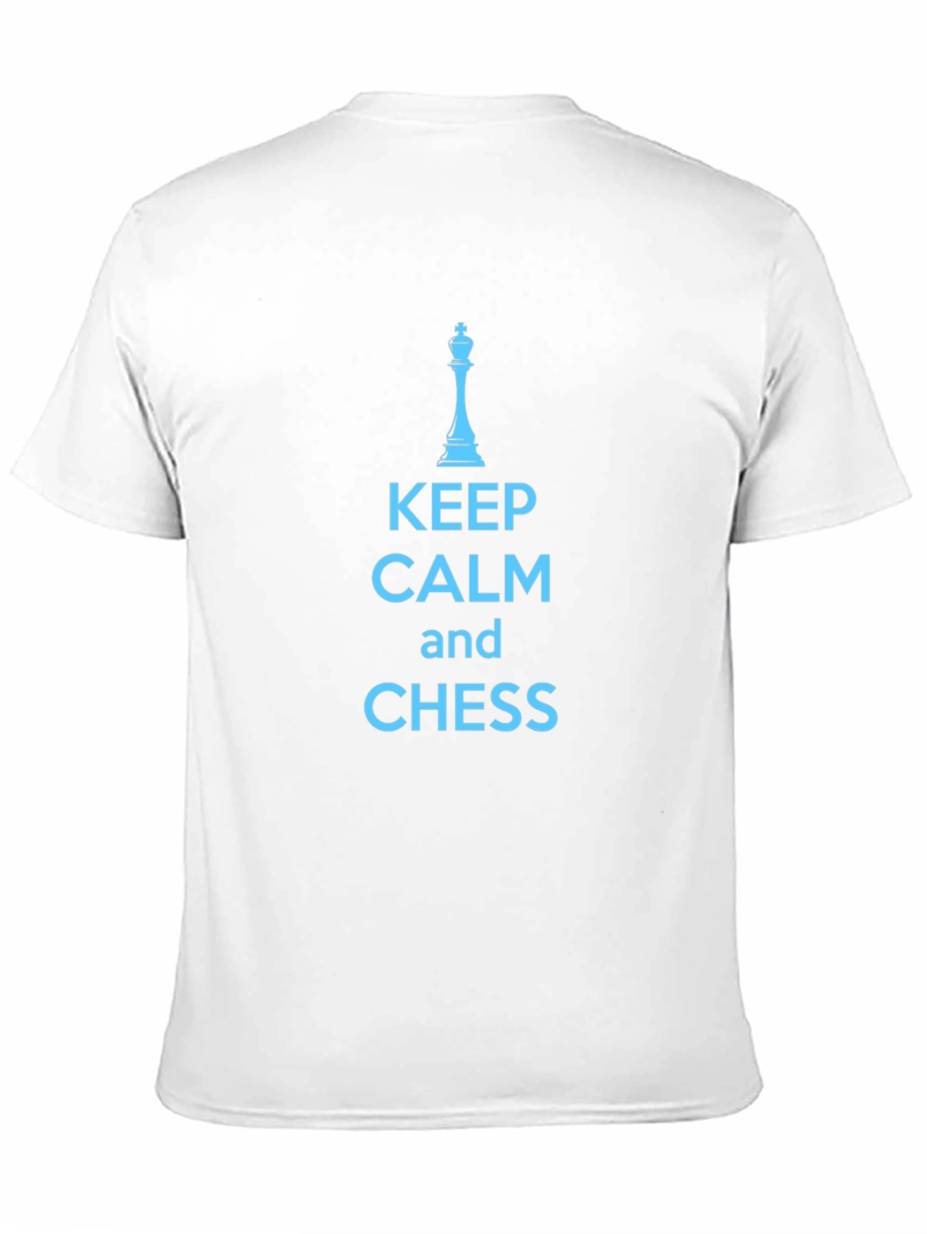 Keep Calm and Chess T-Shirt - Black