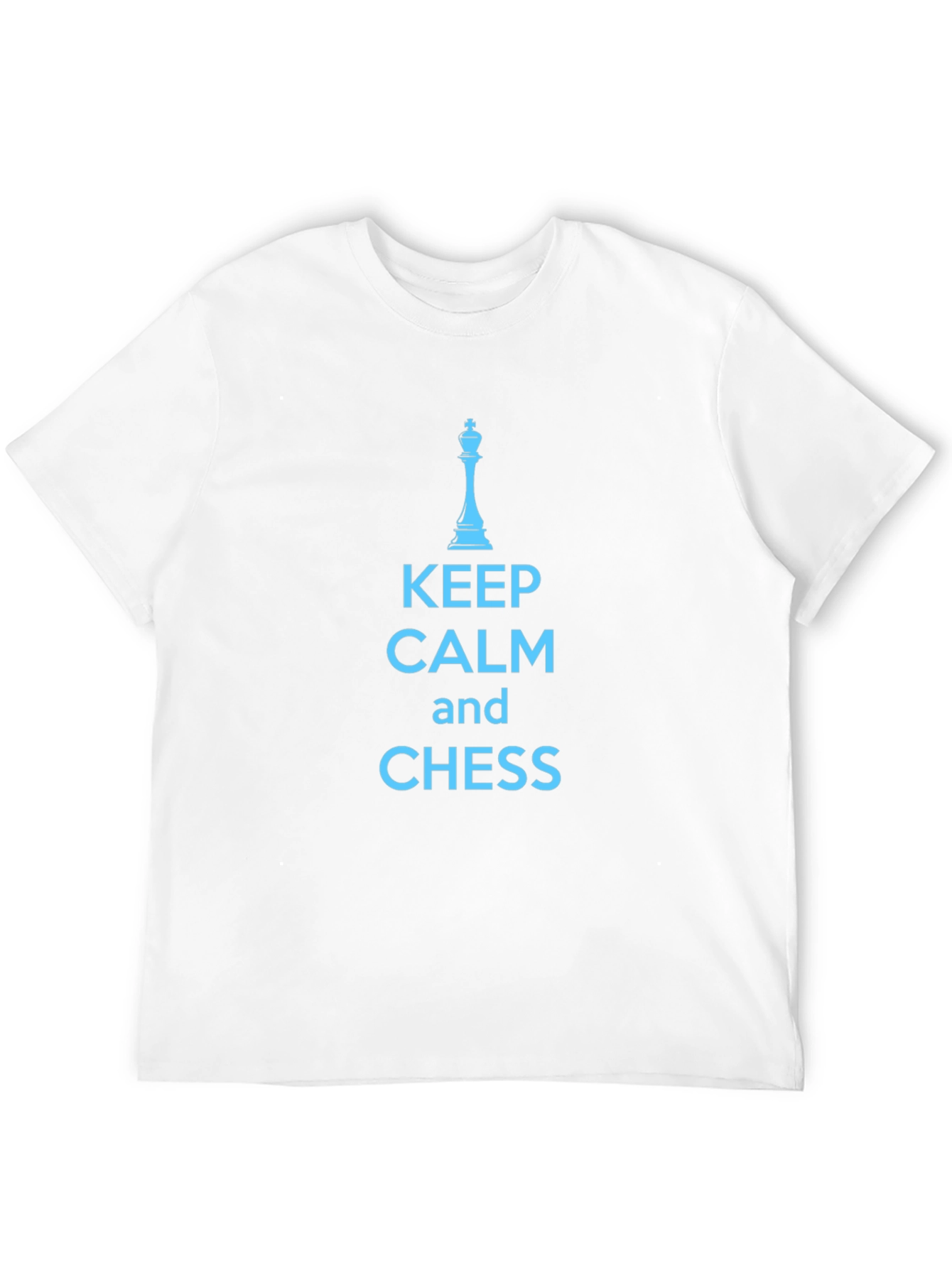 Keep Calm and Chess T-Shirt - Black