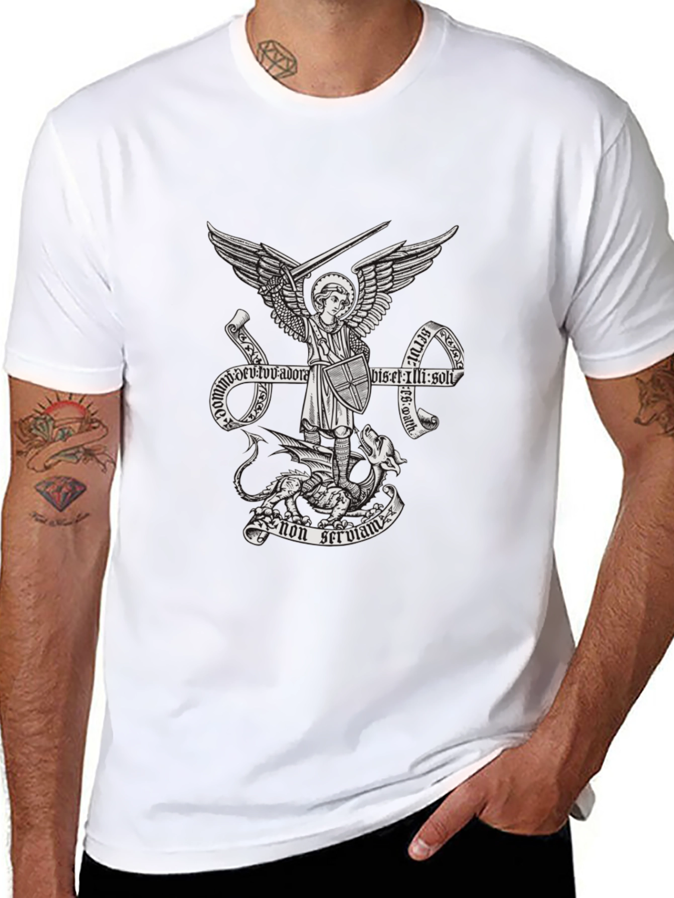 Archangel Michael Graphic T-Shirt