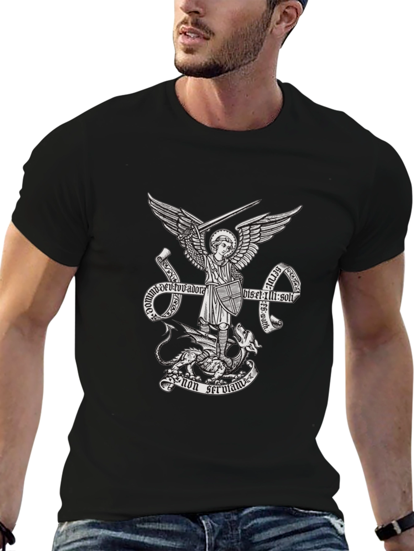 Archangel Michael Graphic T-Shirt