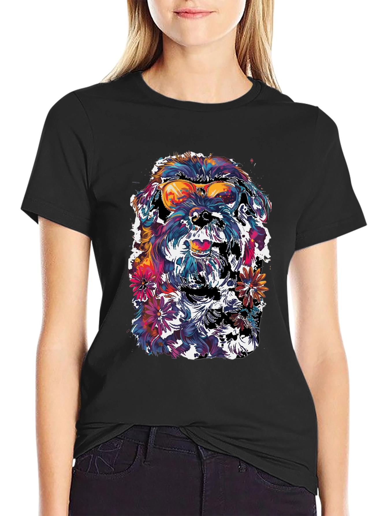 Cool Dog Graphic Tee