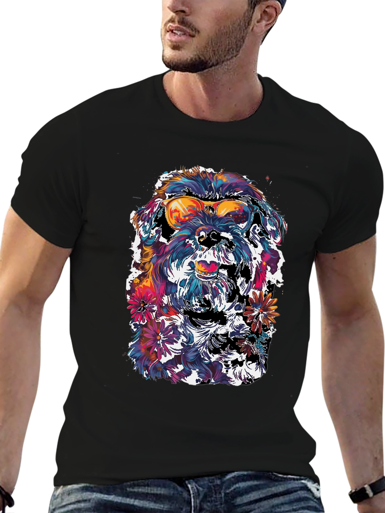 Cool Dog Graphic Tee