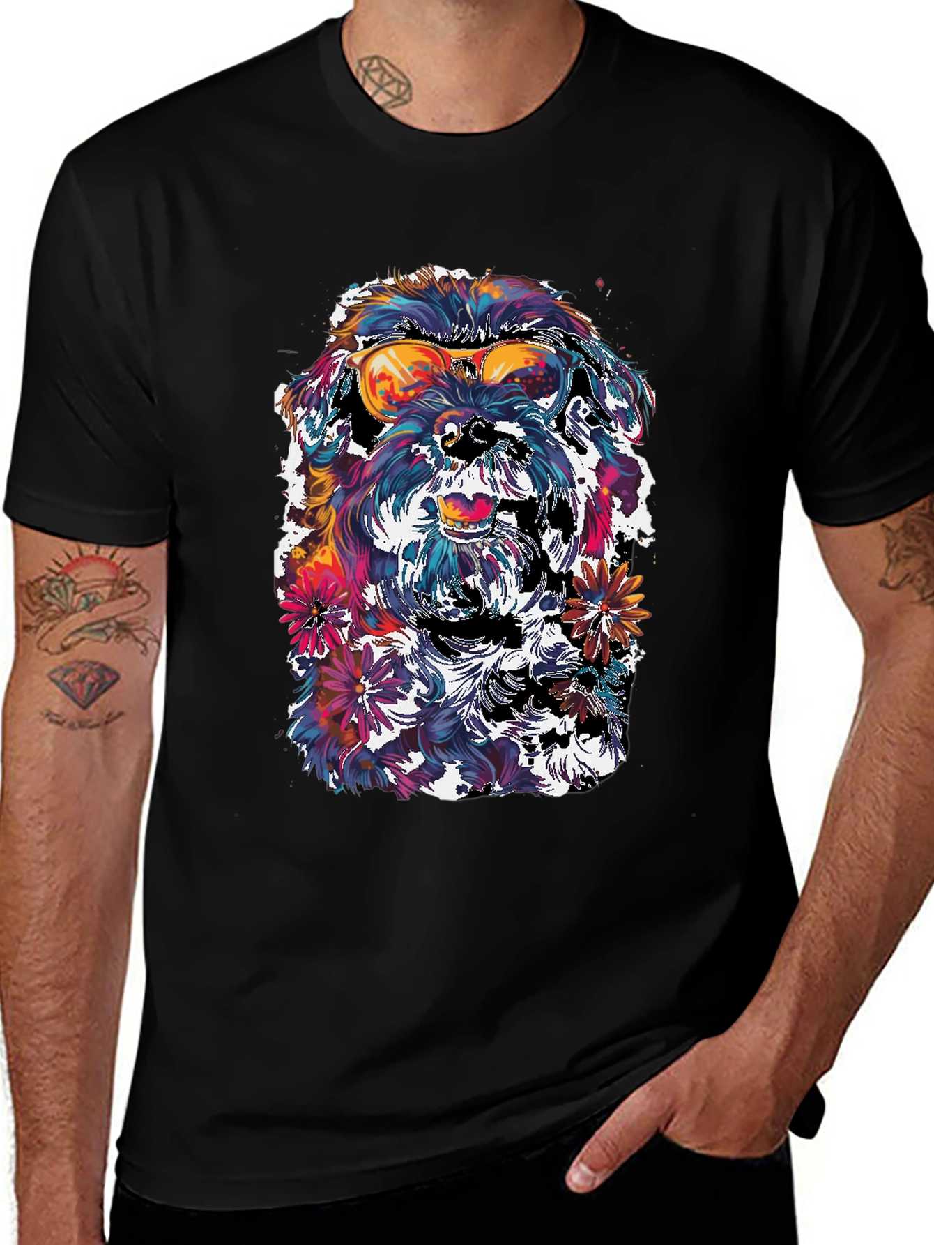 Cool Dog Graphic Tee
