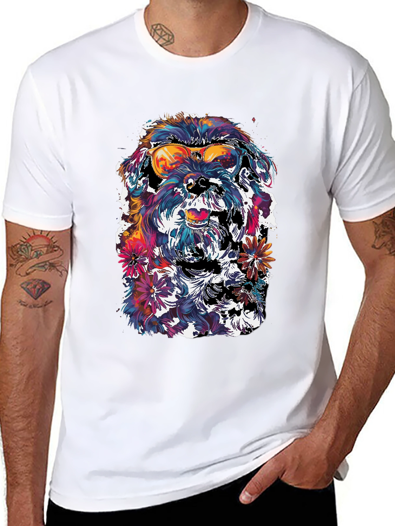 Cool Dog Graphic Tee