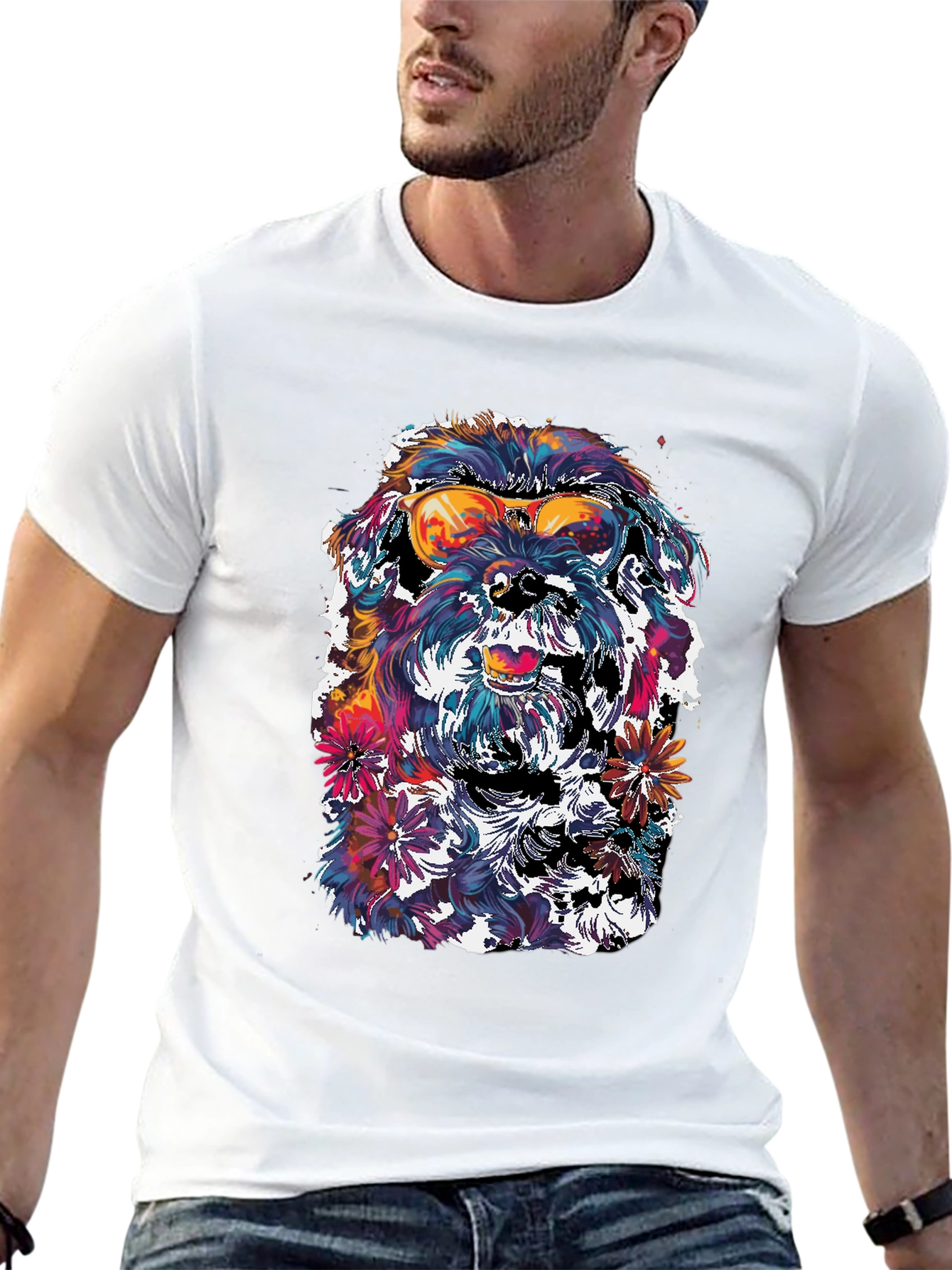 Cool Dog Graphic Tee